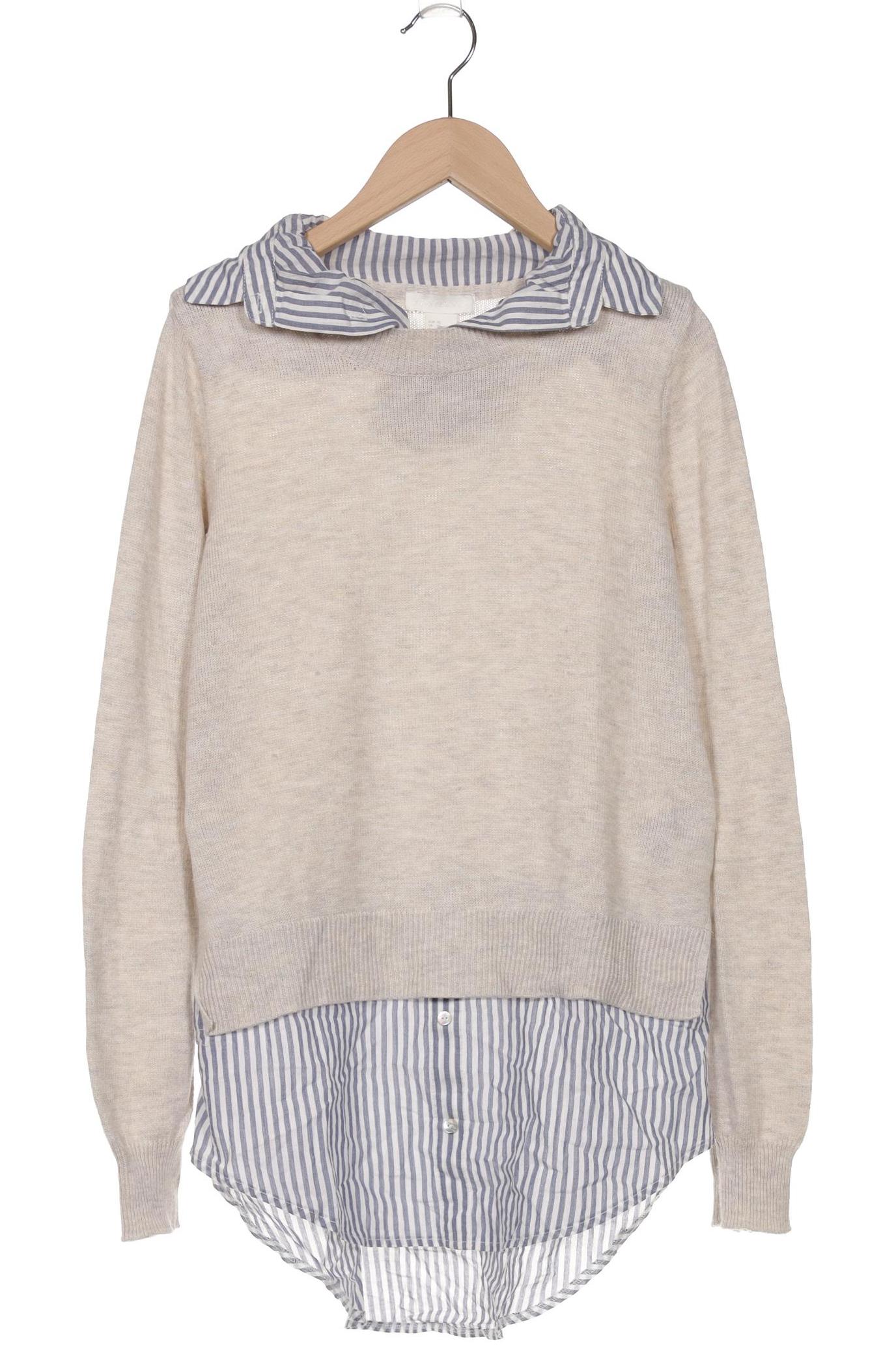 

H&M Damen Pullover, beige, Gr. 34
