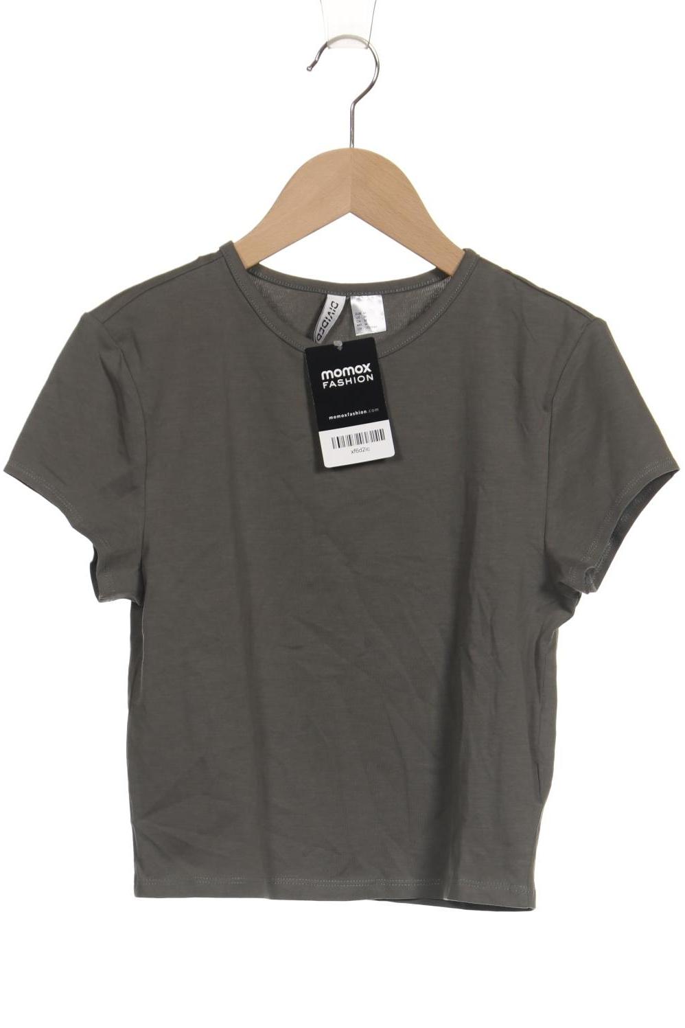 

H&M Damen T-Shirt, grün, Gr. 38