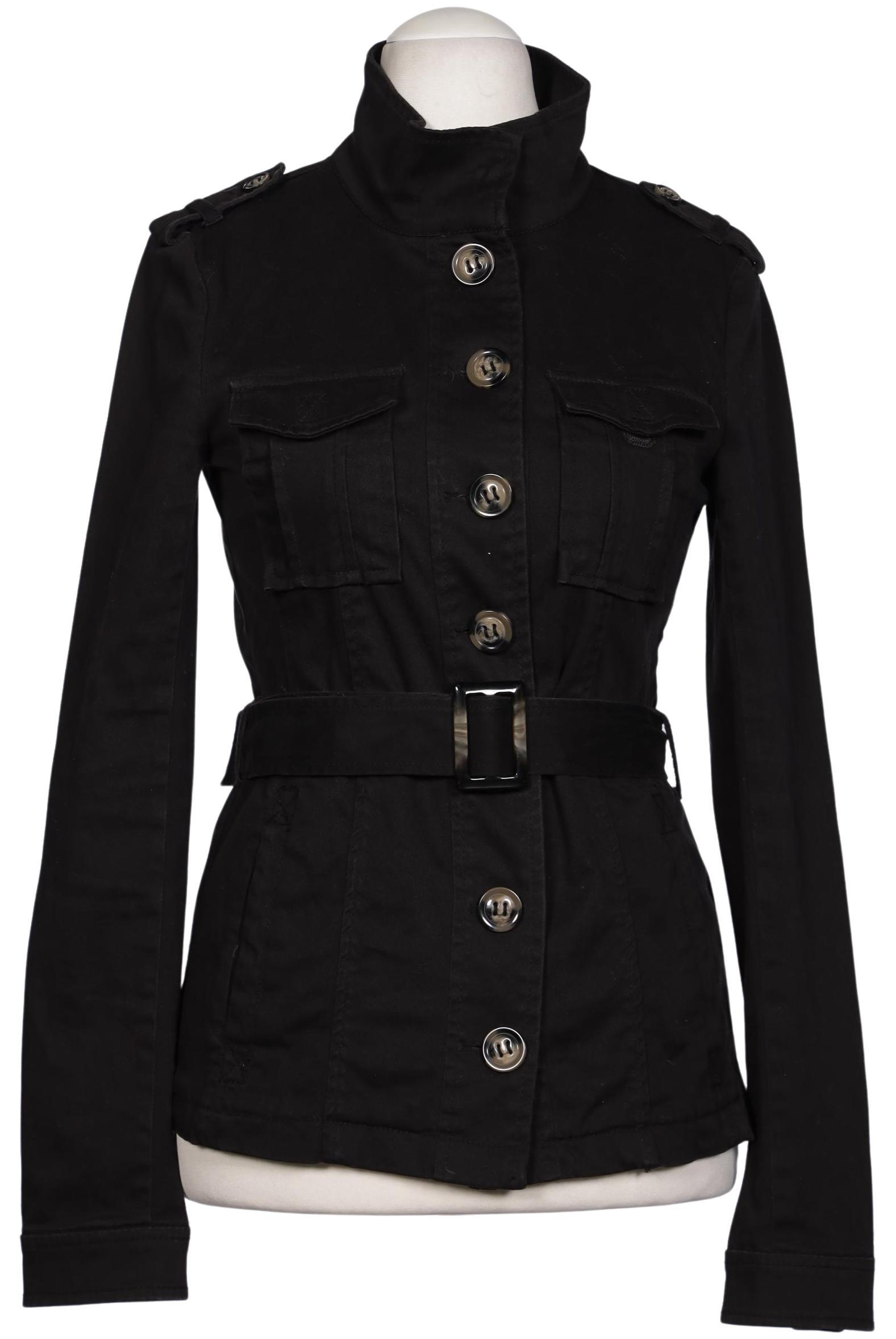 

H&M Damen Jacke, schwarz, Gr. 36