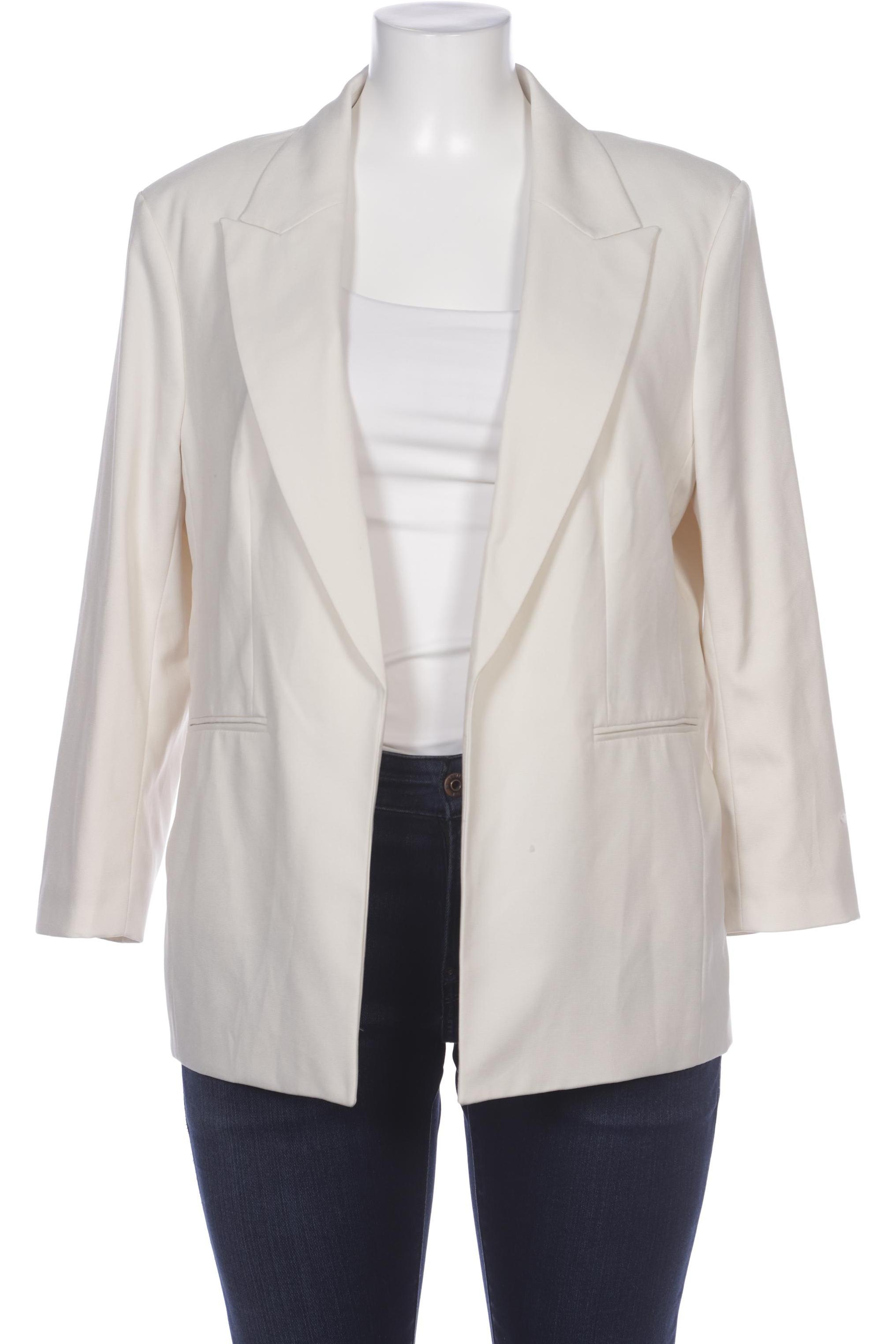 

H&M Damen Blazer, cremeweiß, Gr. 46