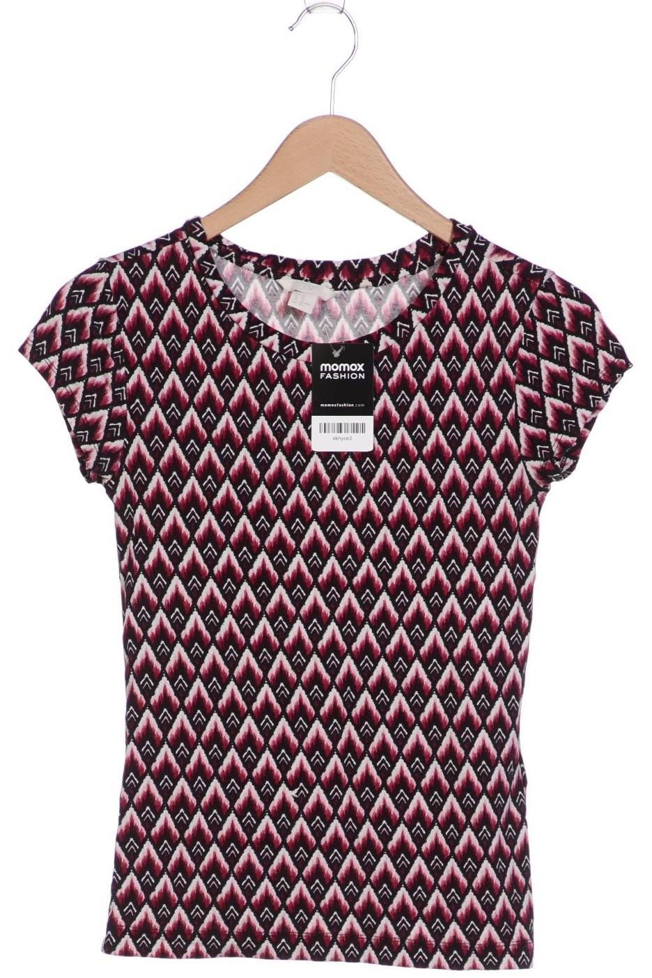 

H&M Damen T-Shirt, bordeaux