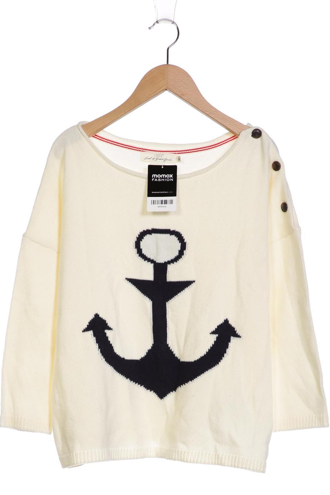 

H&M Damen Pullover, cremeweiß, Gr. 36