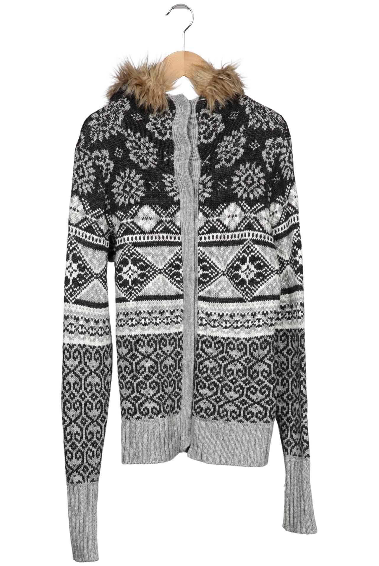 

H&M Damen Strickjacke, mehrfarbig, Gr. 38