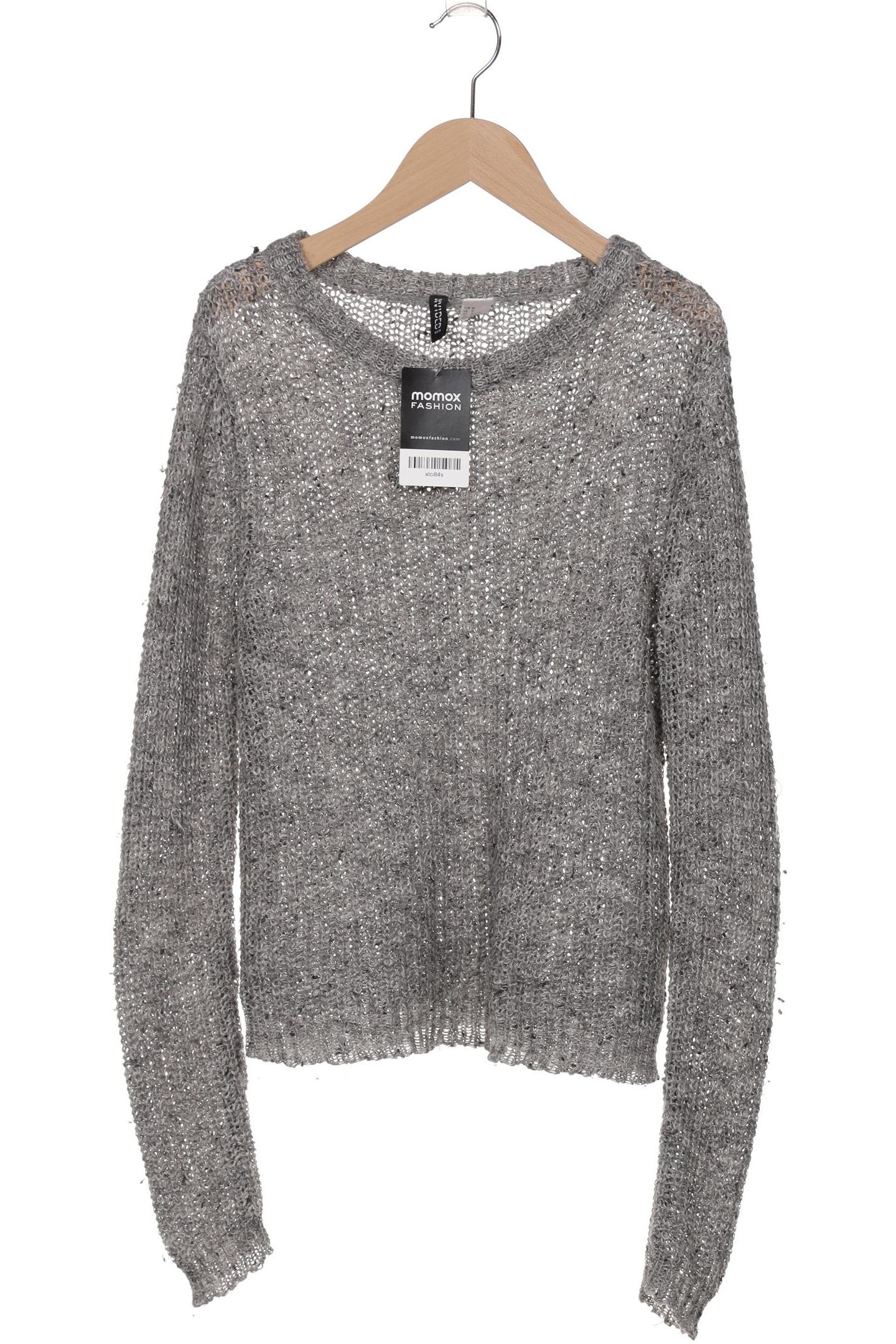 

H&M Damen Pullover, grau, Gr. 38