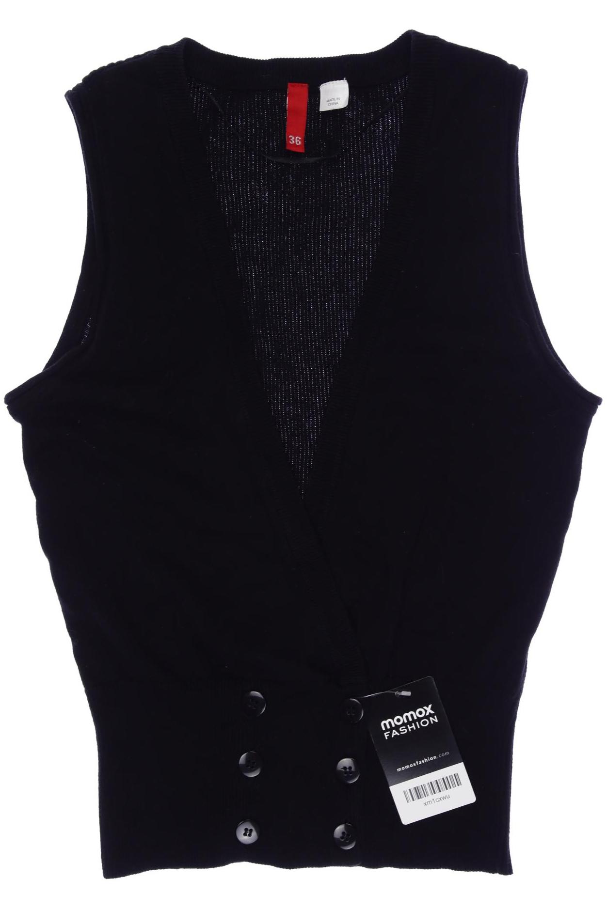 

H&M Damen Weste, schwarz, Gr. 36