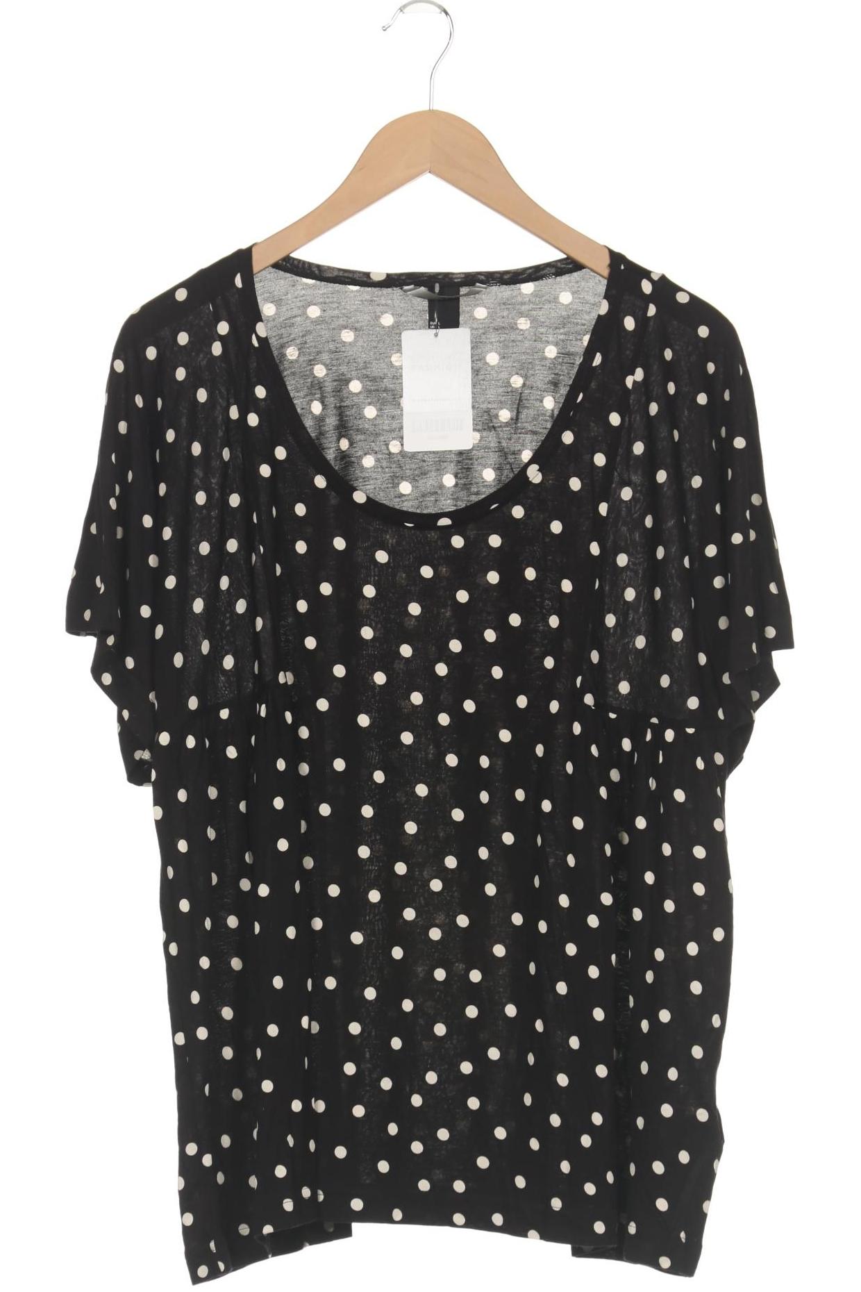 

H&M Damen T-Shirt, schwarz, Gr. 42