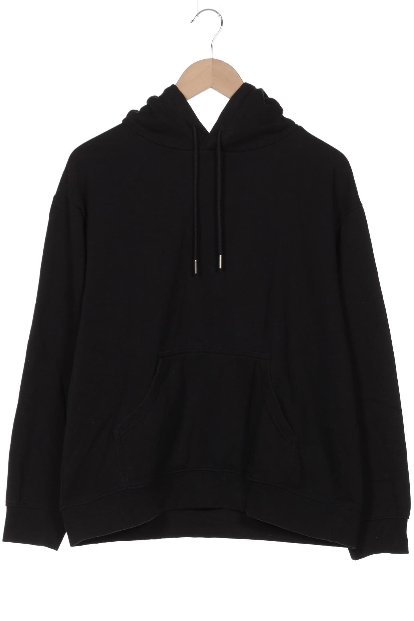 

H&M Damen Kapuzenpullover, schwarz, Gr. 38