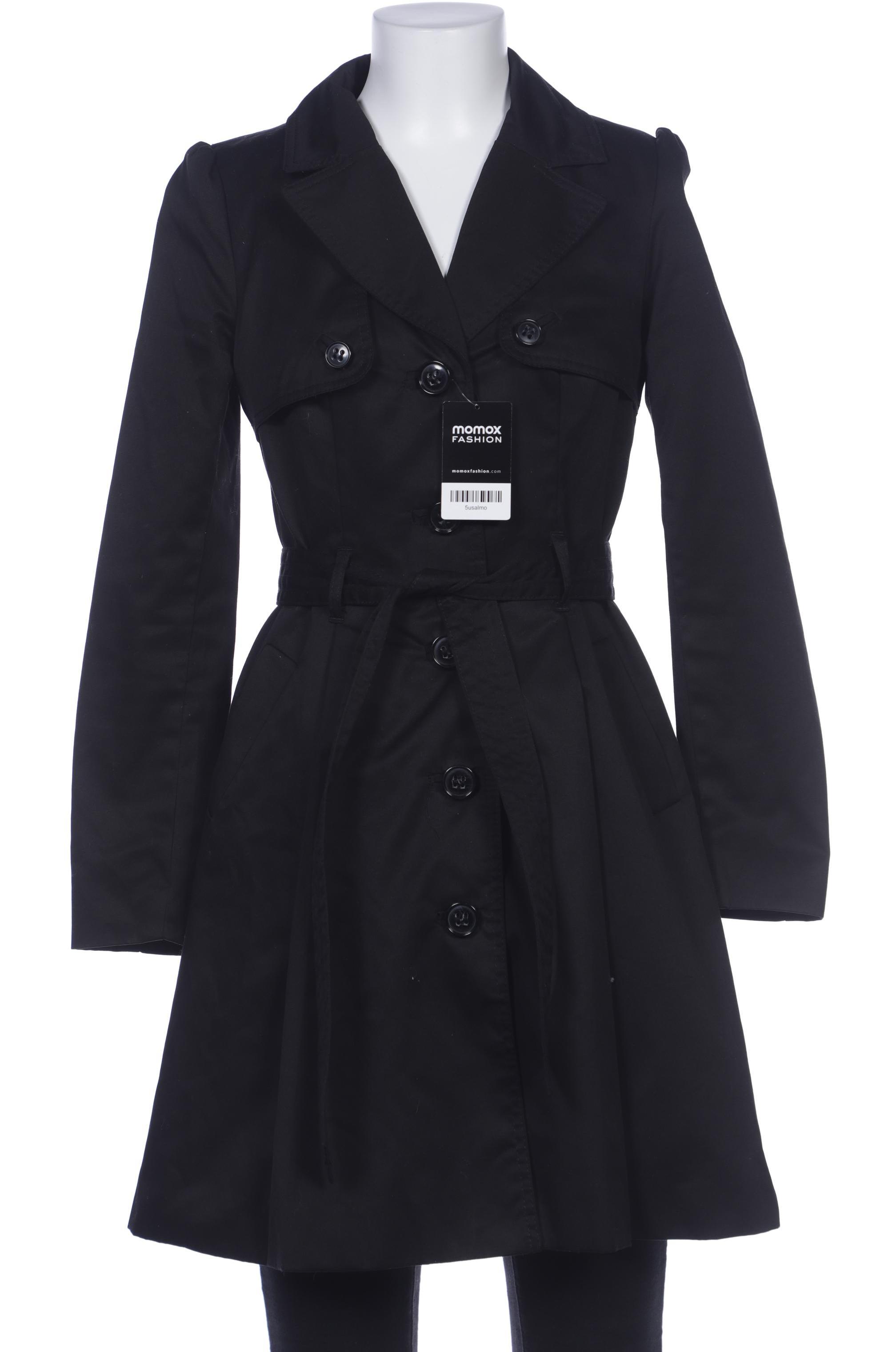 

H&M Damen Mantel, schwarz, Gr. 34