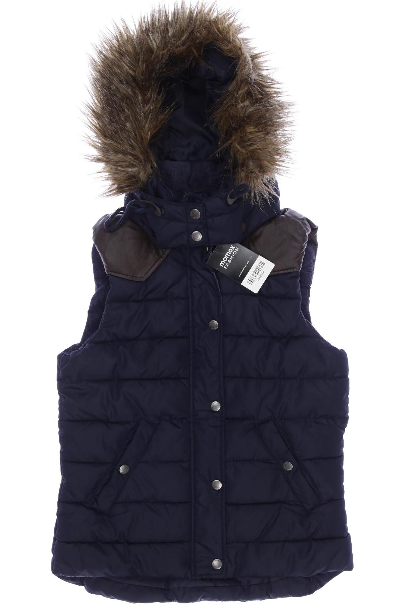 

H&M Damen Weste, marineblau, Gr. 34