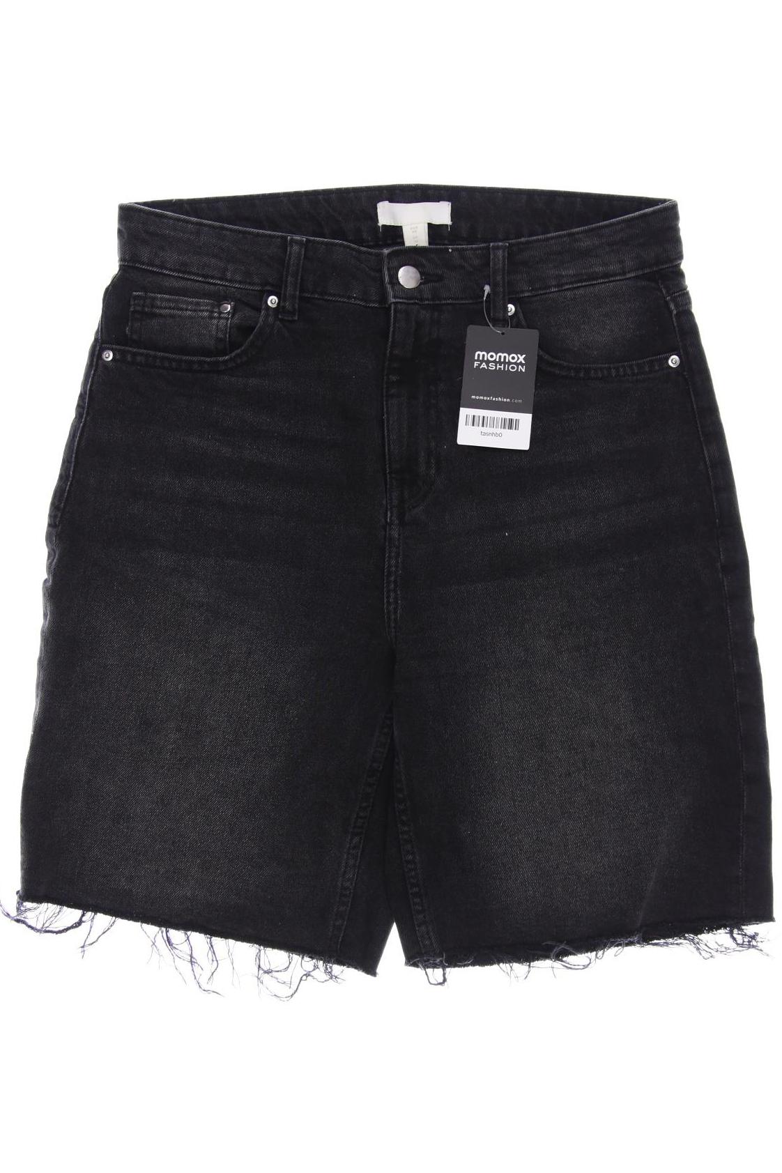

H&M Damen Shorts, schwarz, Gr. 40