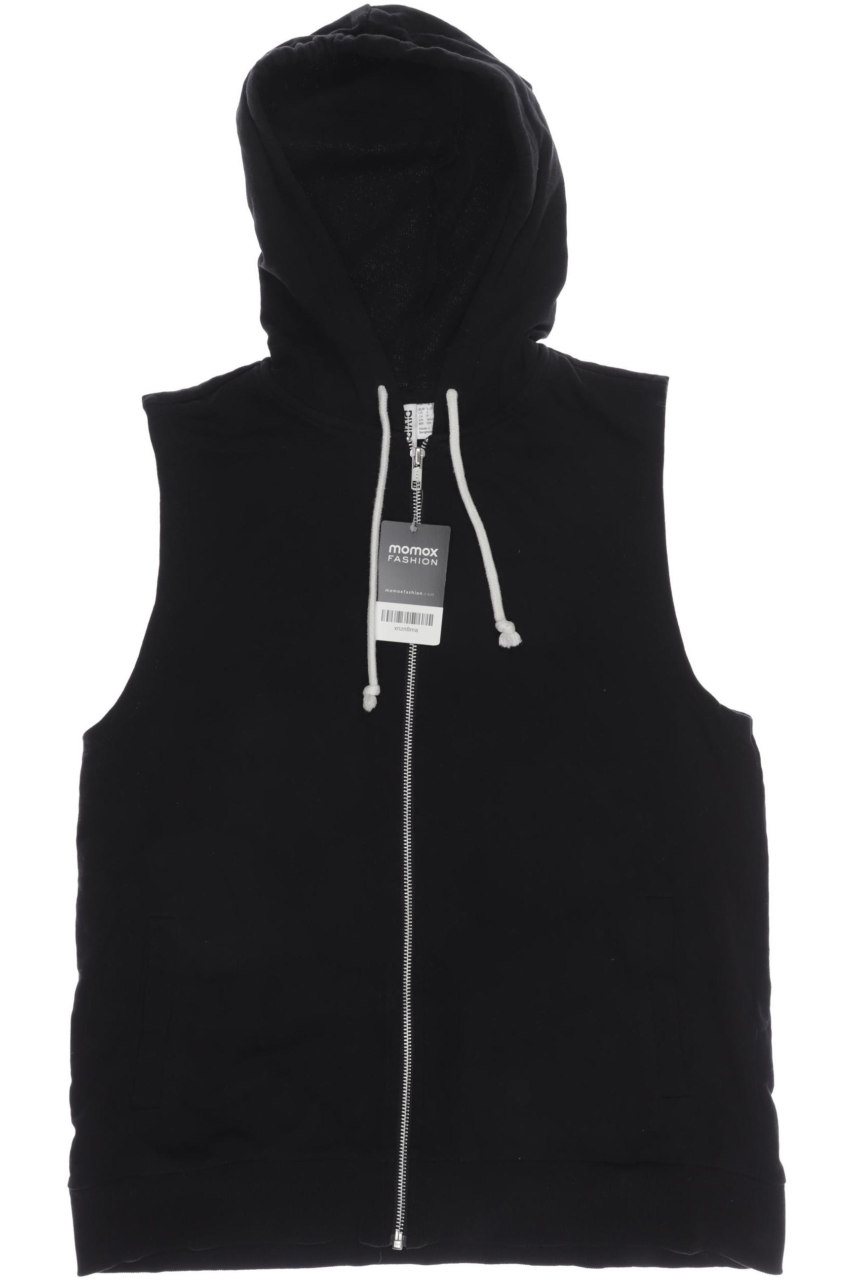 

H&M Damen Kapuzenpullover, schwarz, Gr. 36