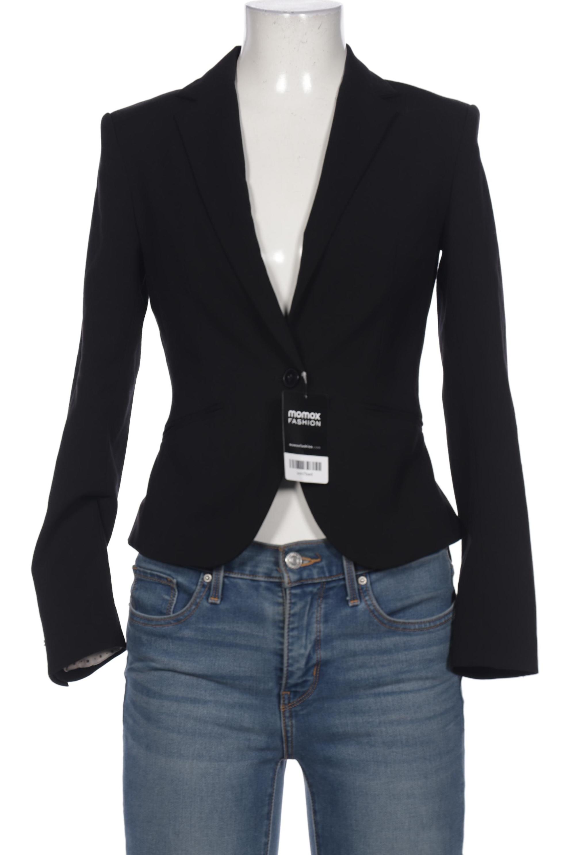 

H&M Damen Blazer, schwarz, Gr. 32