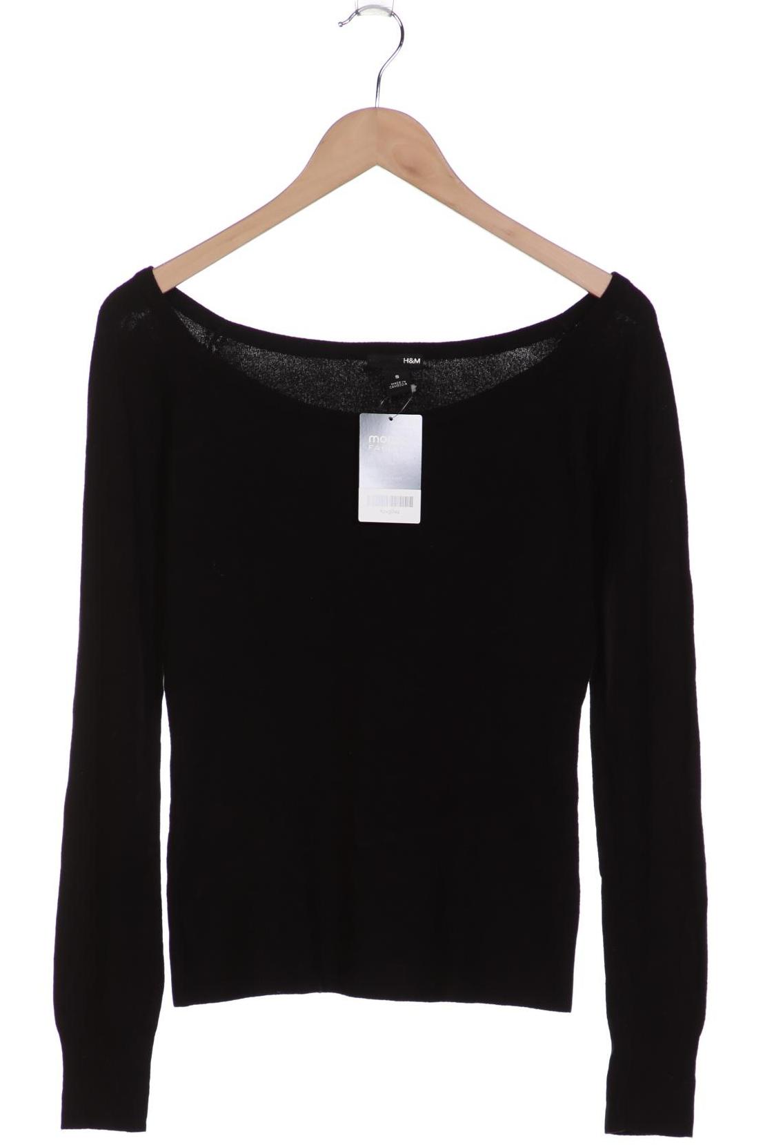 

H&M Damen Pullover, schwarz, Gr. 36