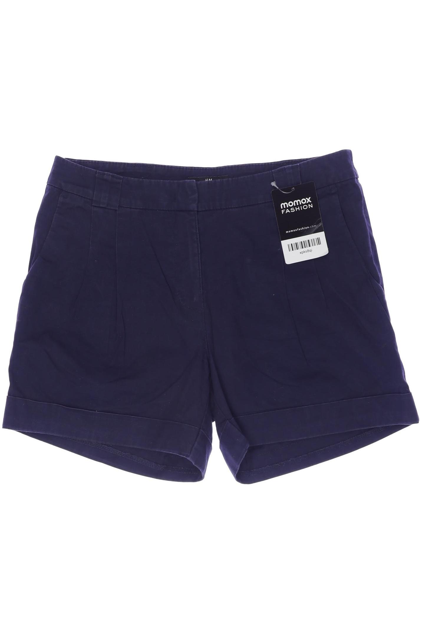

H&M Damen Shorts, marineblau, Gr. 34