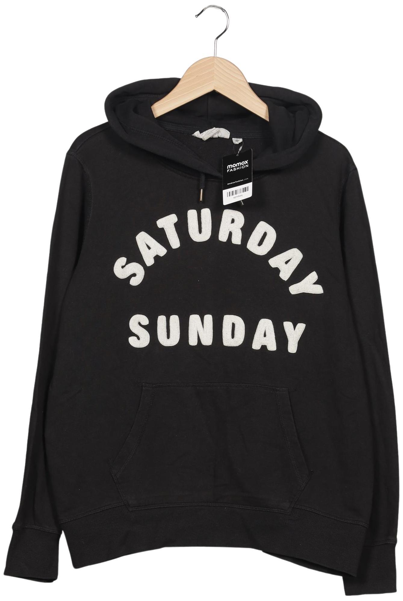 

H&M Damen Kapuzenpullover, schwarz, Gr. 44