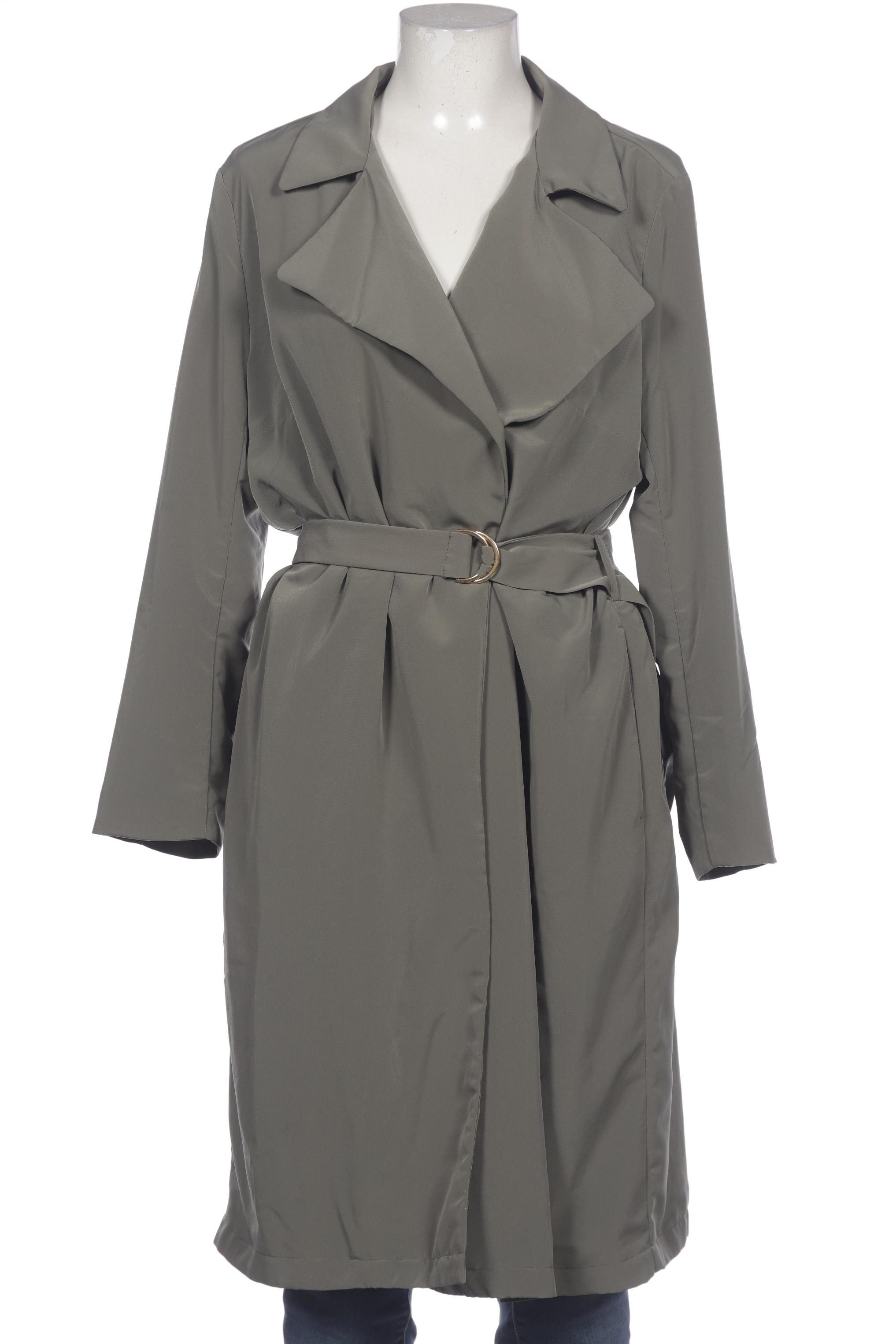 

H&M Damen Mantel, grün, Gr. 40