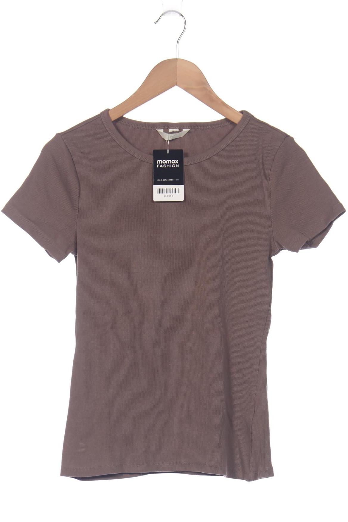 

H&M Damen T-Shirt, beige, Gr. 36