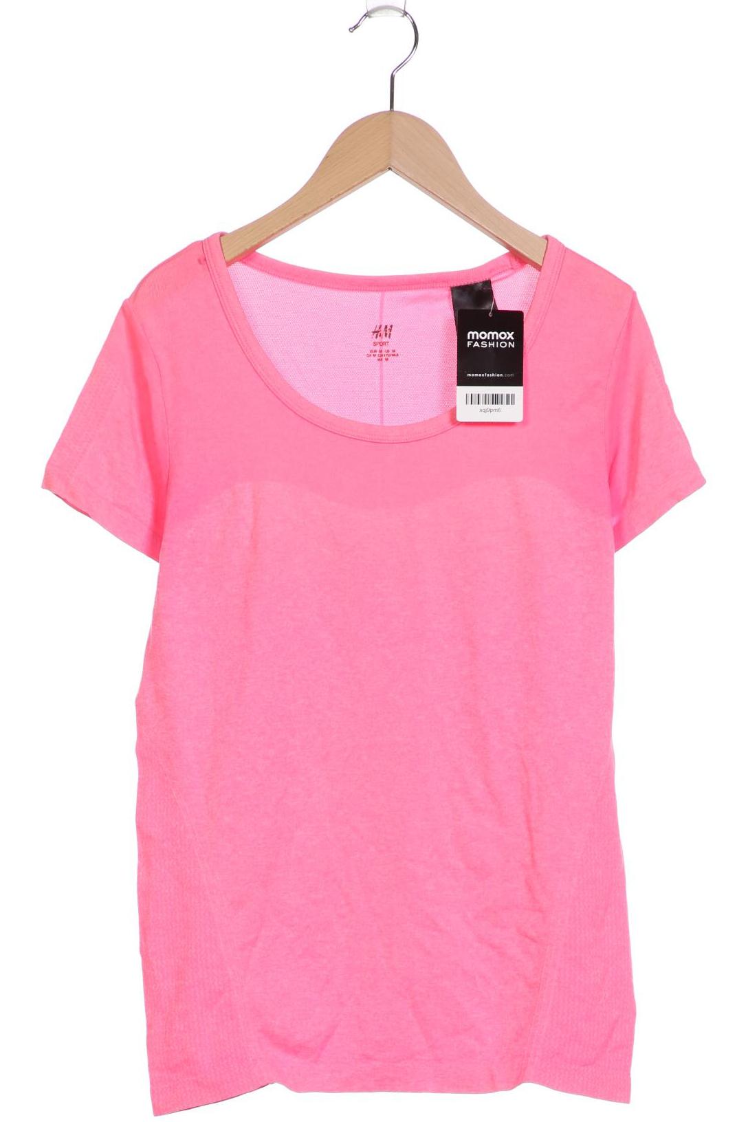 

H&M Damen T-Shirt, neon, Gr. 38