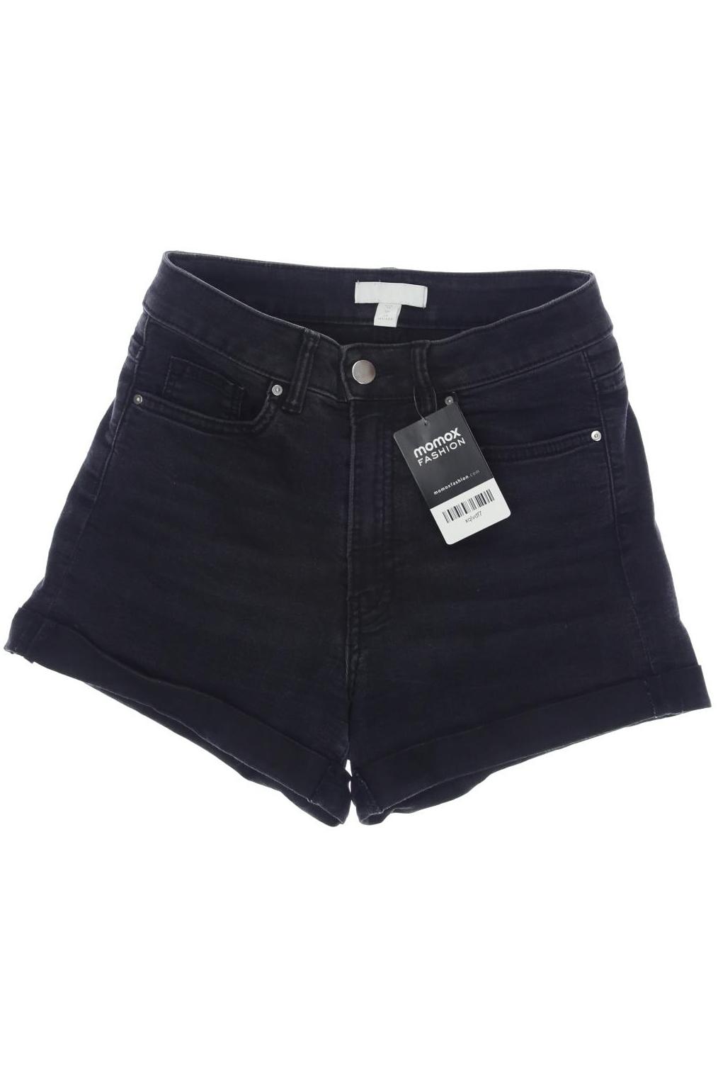 

H&M Damen Shorts, schwarz, Gr. 36