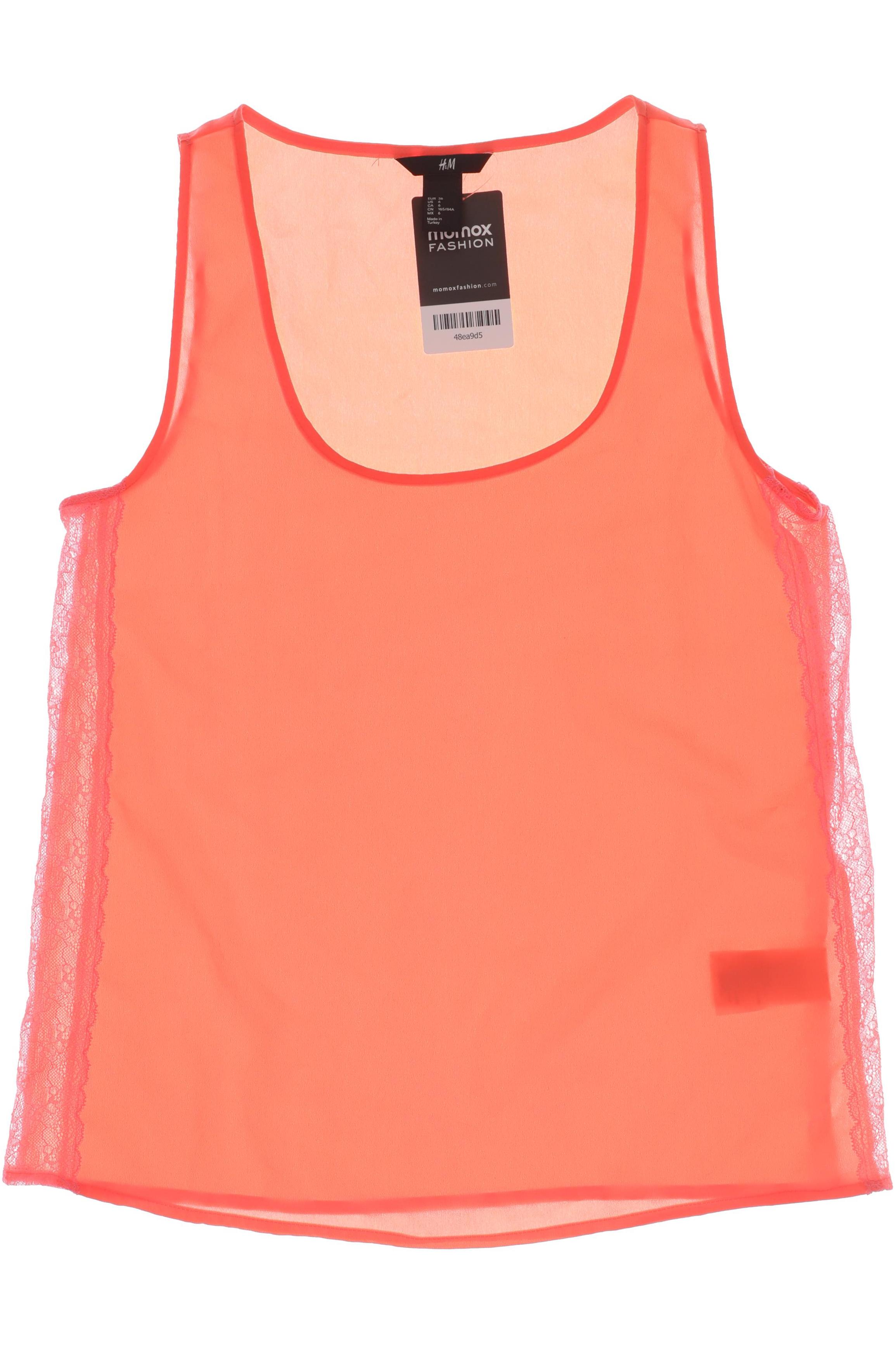 

H&M Damen Top, orange, Gr. 36