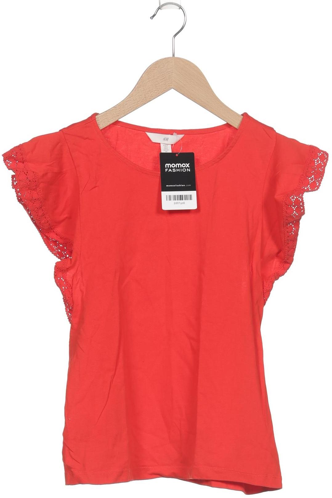 

H&M Damen T-Shirt, rot, Gr. 36