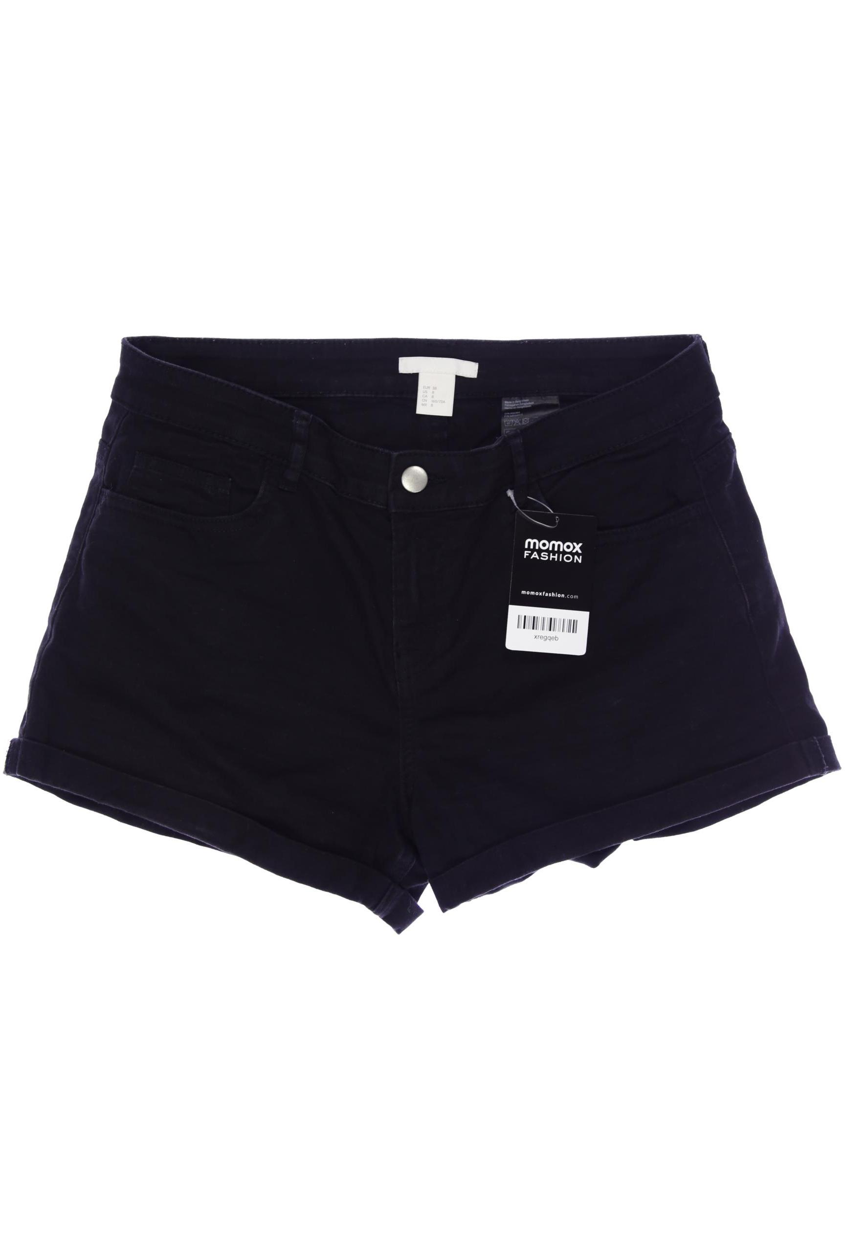 

H&M Damen Shorts, schwarz, Gr. 38