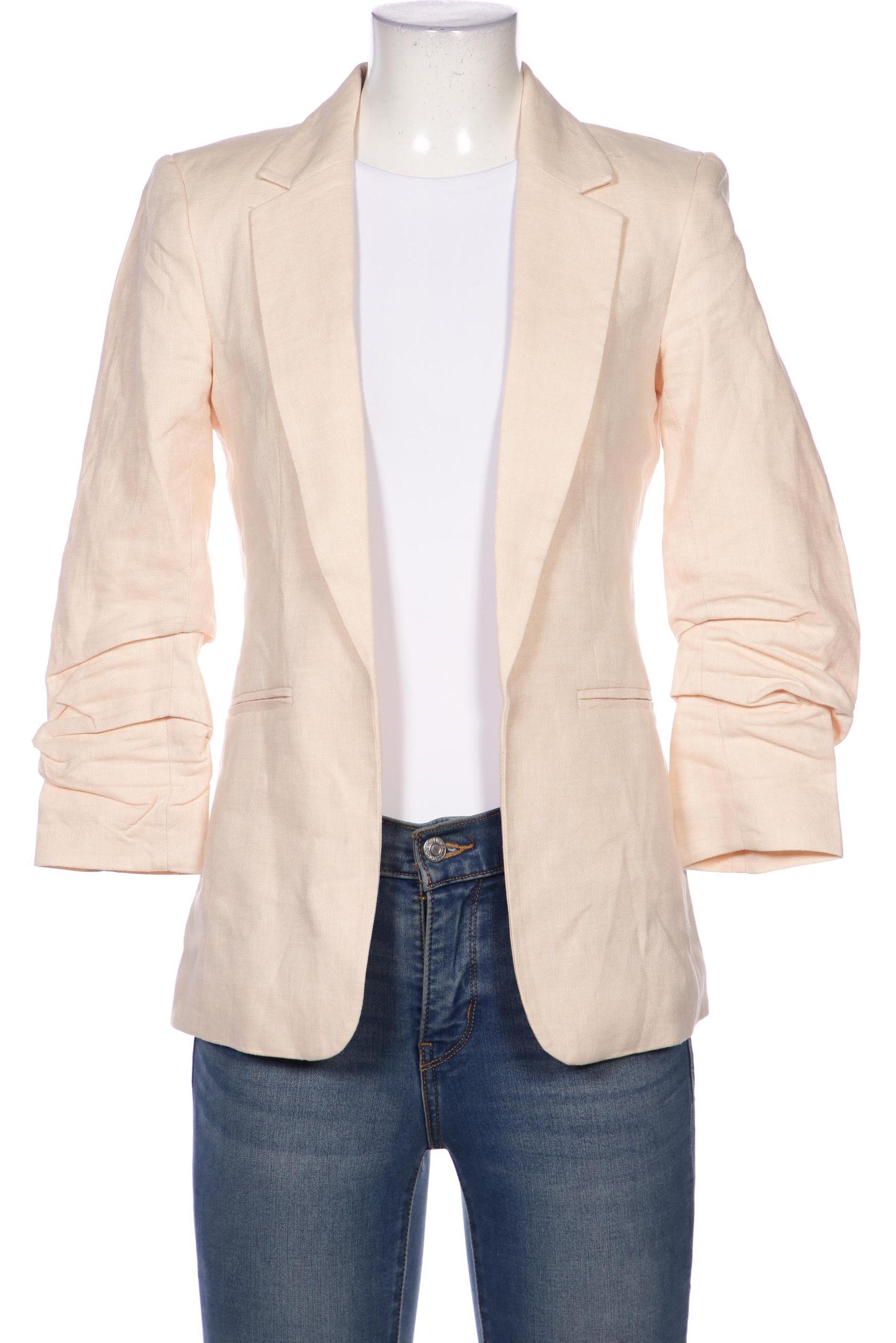 

H&M Damen Blazer, cremeweiß