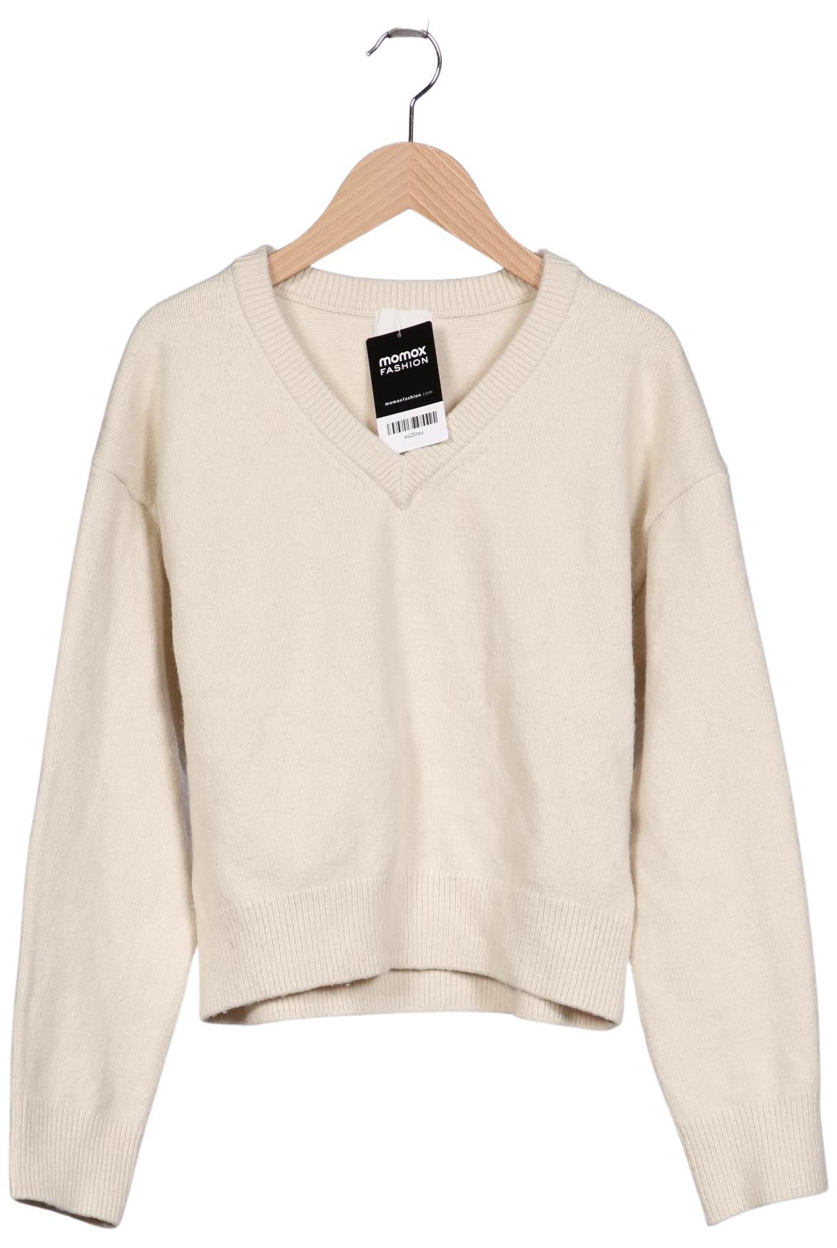 

H&M Damen Pullover, cremeweiß, Gr. 34