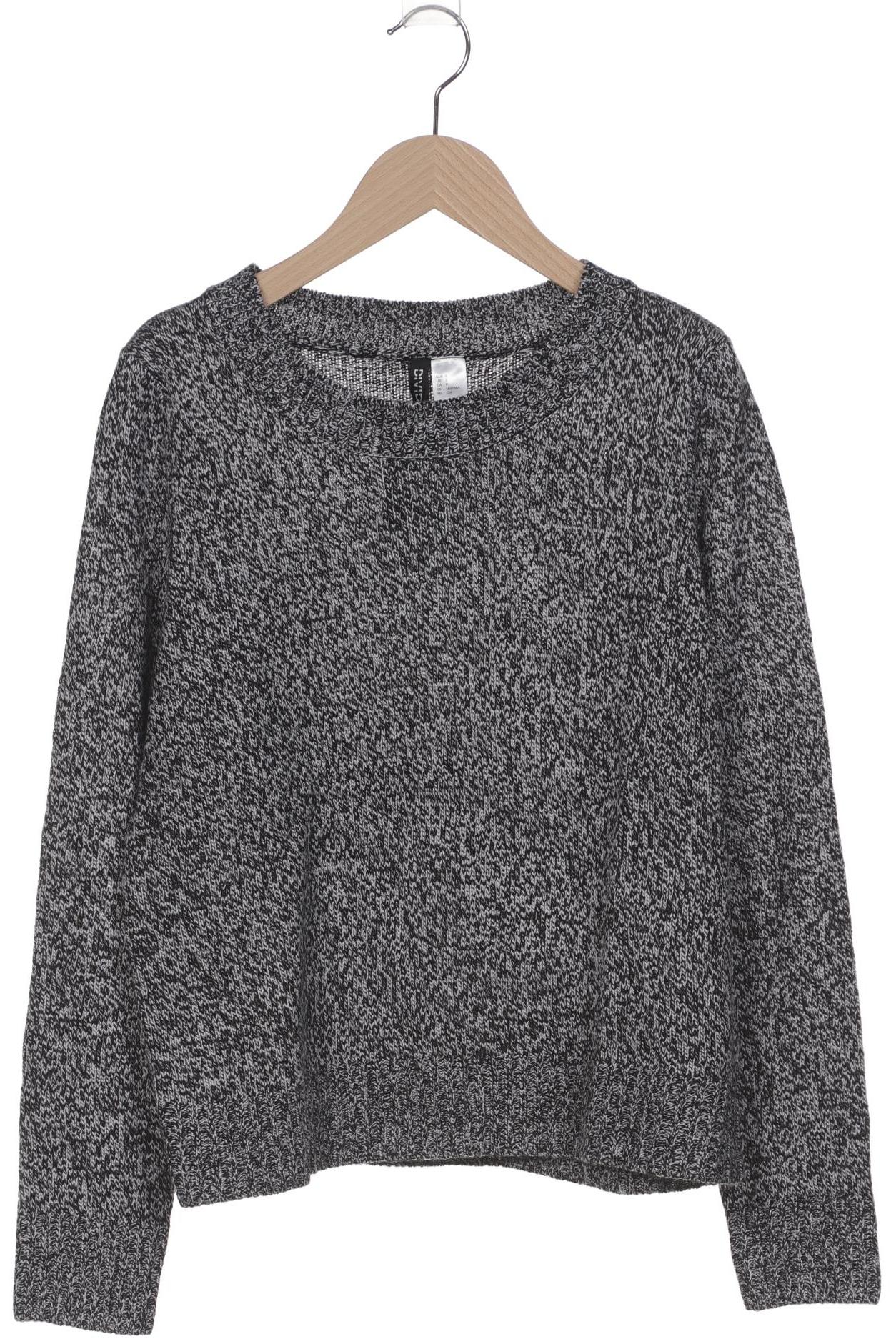 

H&M Damen Pullover, grau, Gr. 36