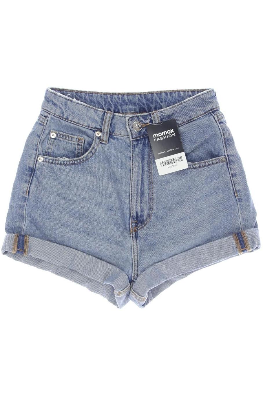 

H&M Damen Shorts, blau, Gr. 32