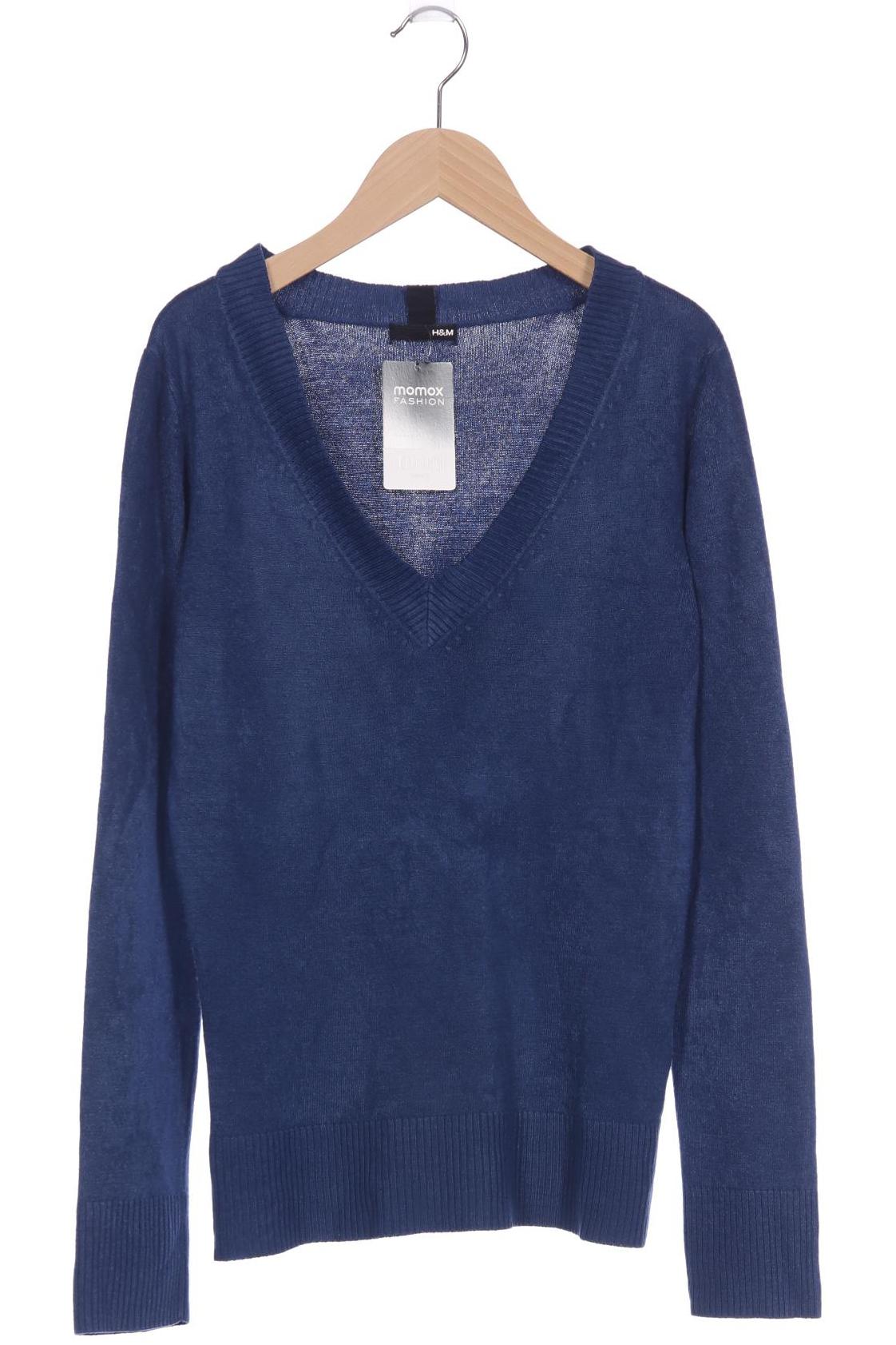 

H&M Damen Pullover, marineblau, Gr. 38