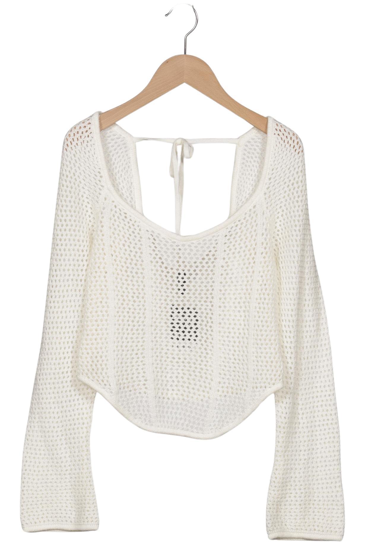 

H&M Damen Pullover, cremeweiß, Gr. 38