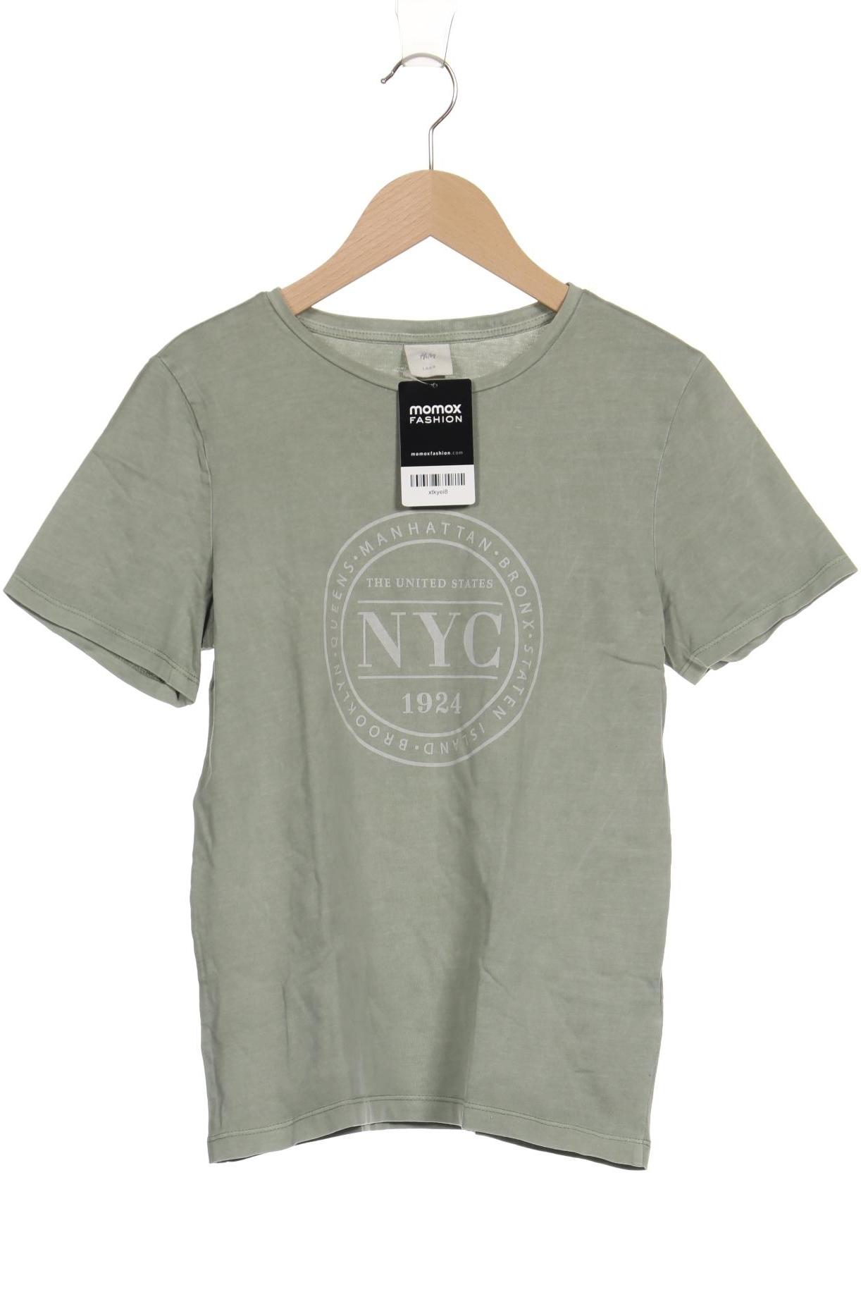 

H&M Damen T-Shirt, hellgrün, Gr. 34