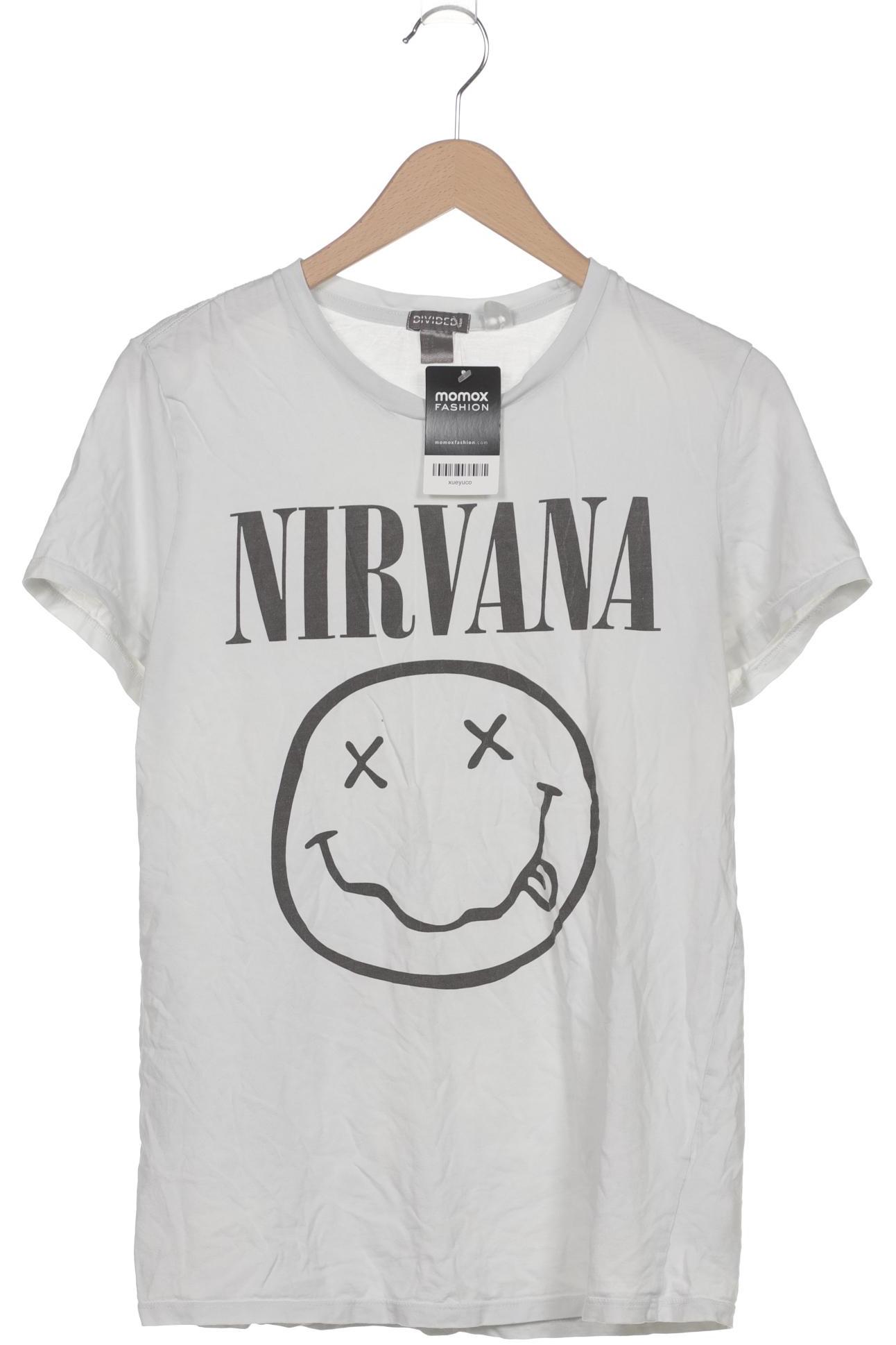 

H&M Damen T-Shirt, weiß, Gr. 36