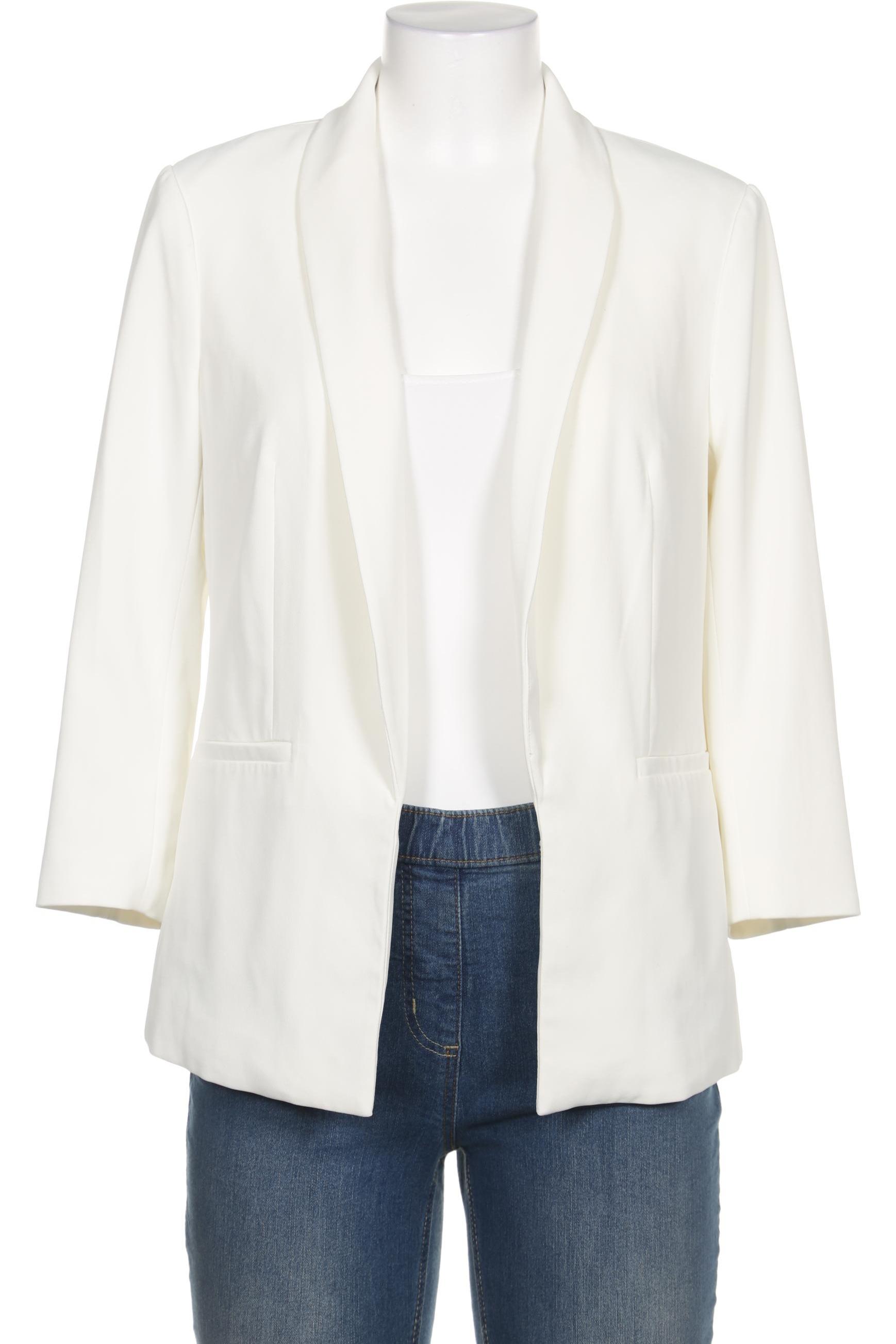 

H&M Damen Blazer, weiß, Gr. 40