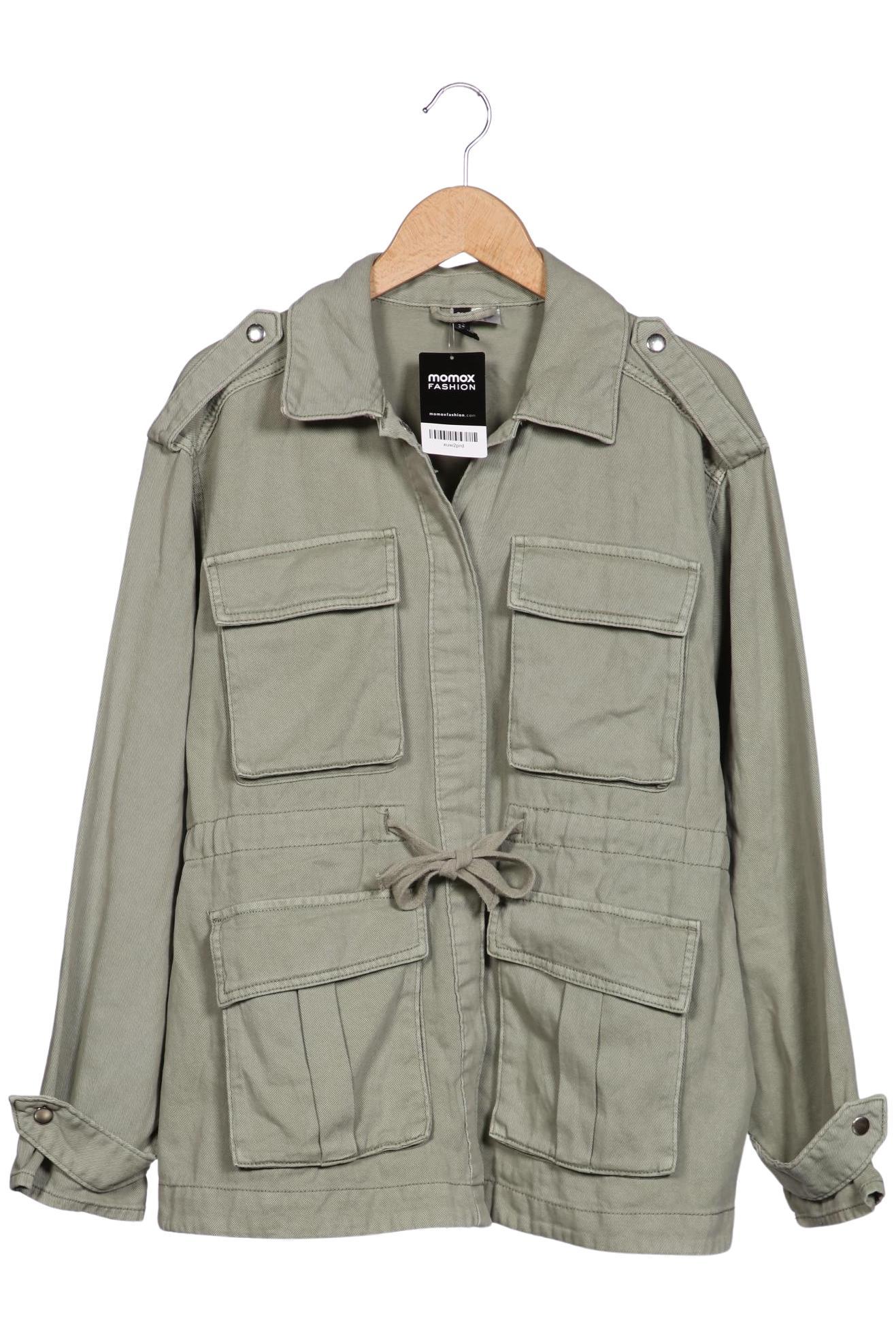 

H&M Damen Jacke, grün, Gr. 38