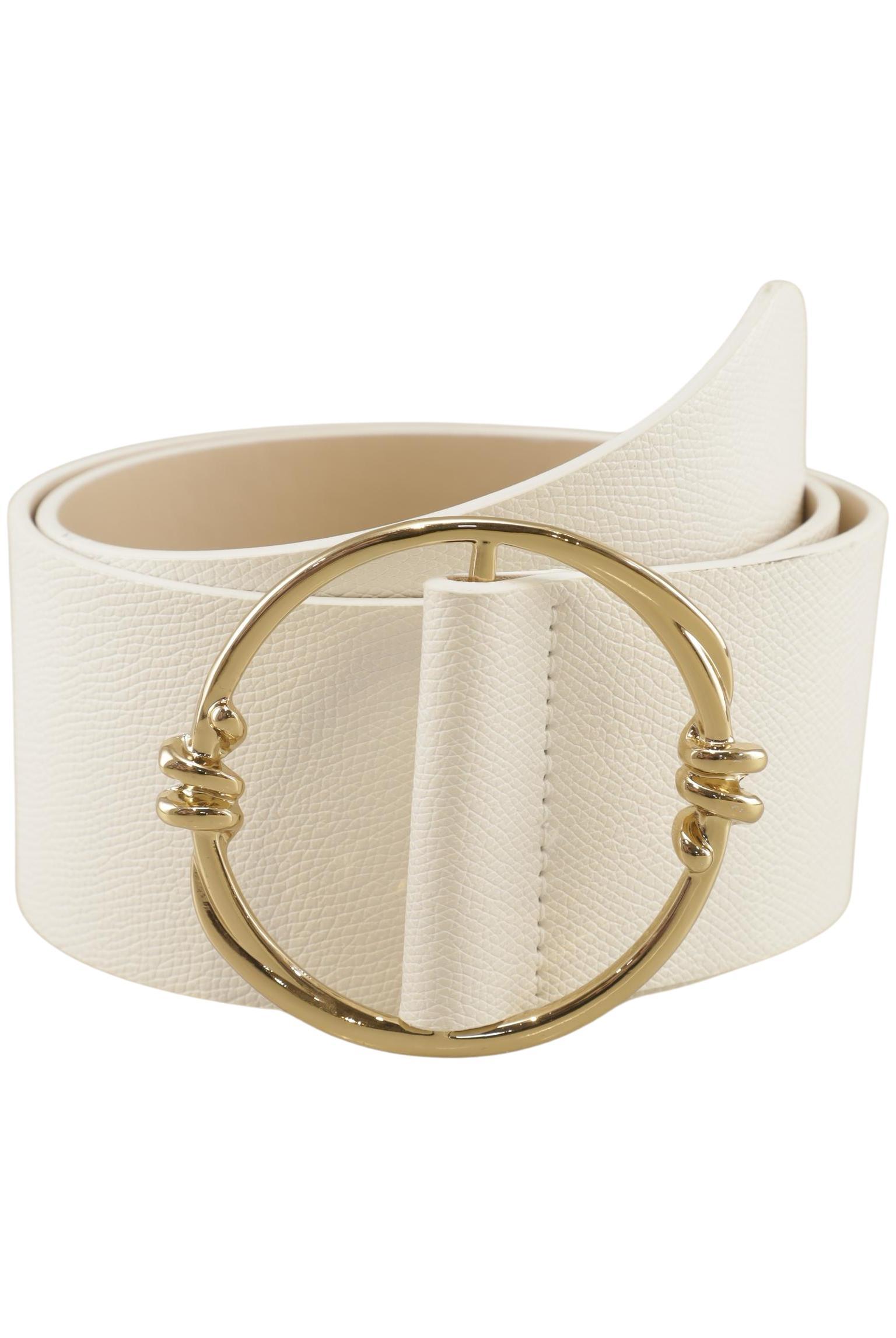 

H&M Damen Gürtel, weiß, Gr. 80