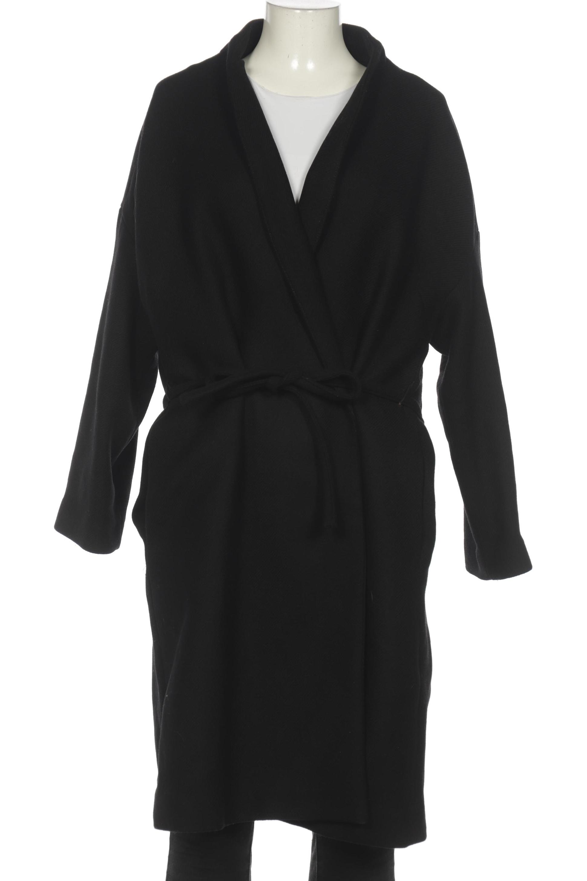 

H&M Damen Mantel, schwarz, Gr. 42