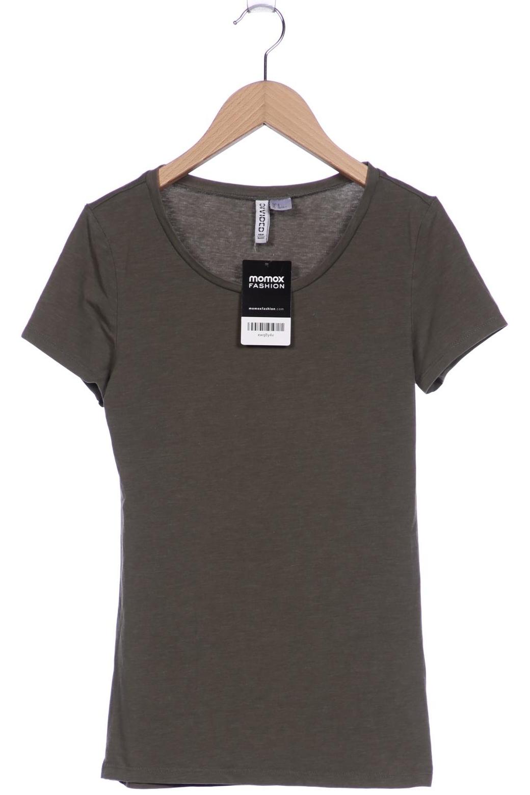 

H&M Damen T-Shirt, grün, Gr. 36