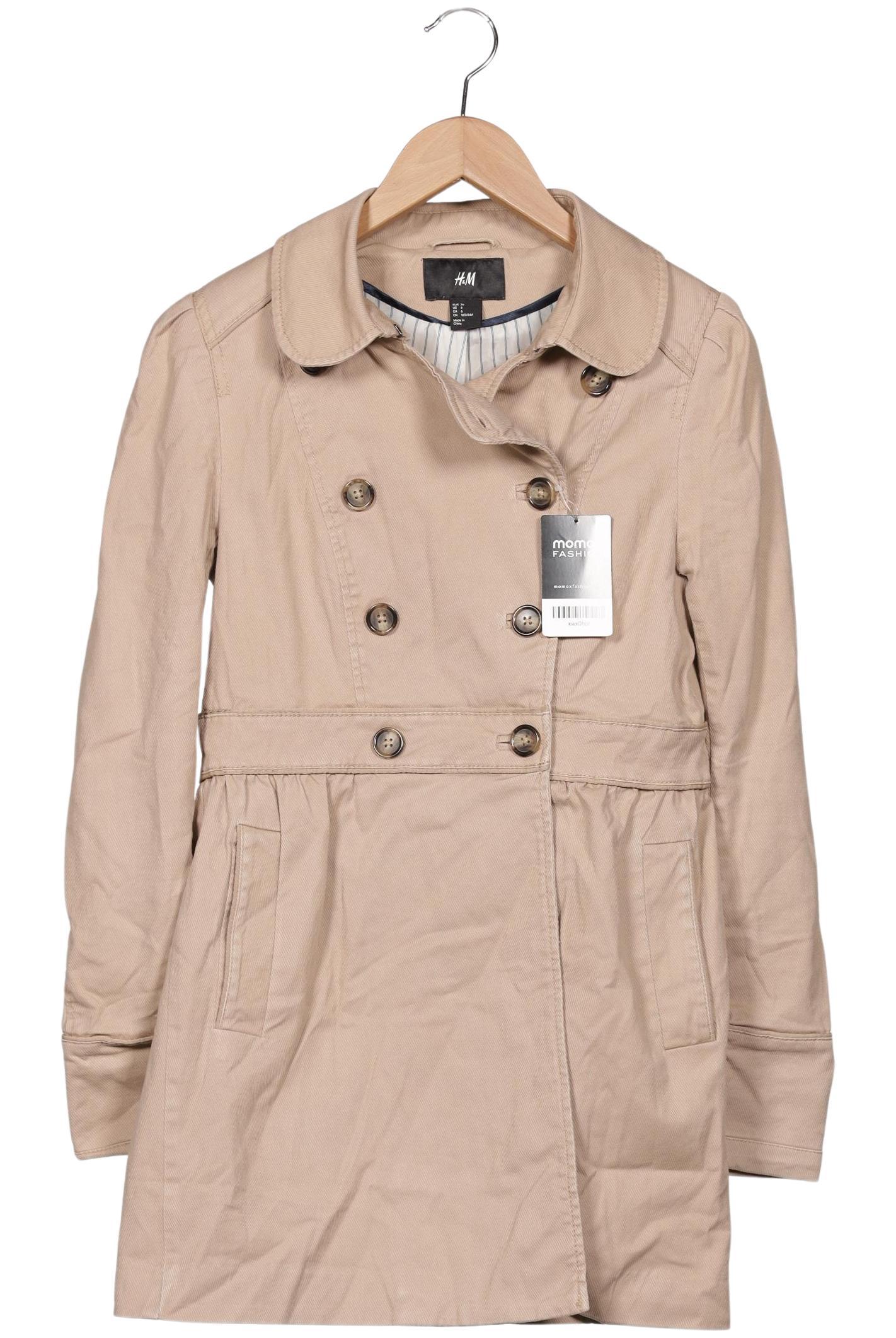 

H&M Damen Mantel, beige, Gr. 36