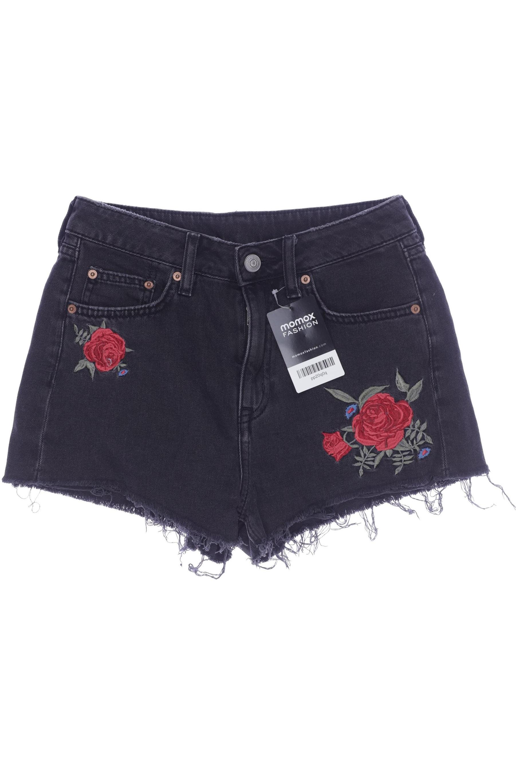 

H&M Damen Shorts, schwarz, Gr. 34