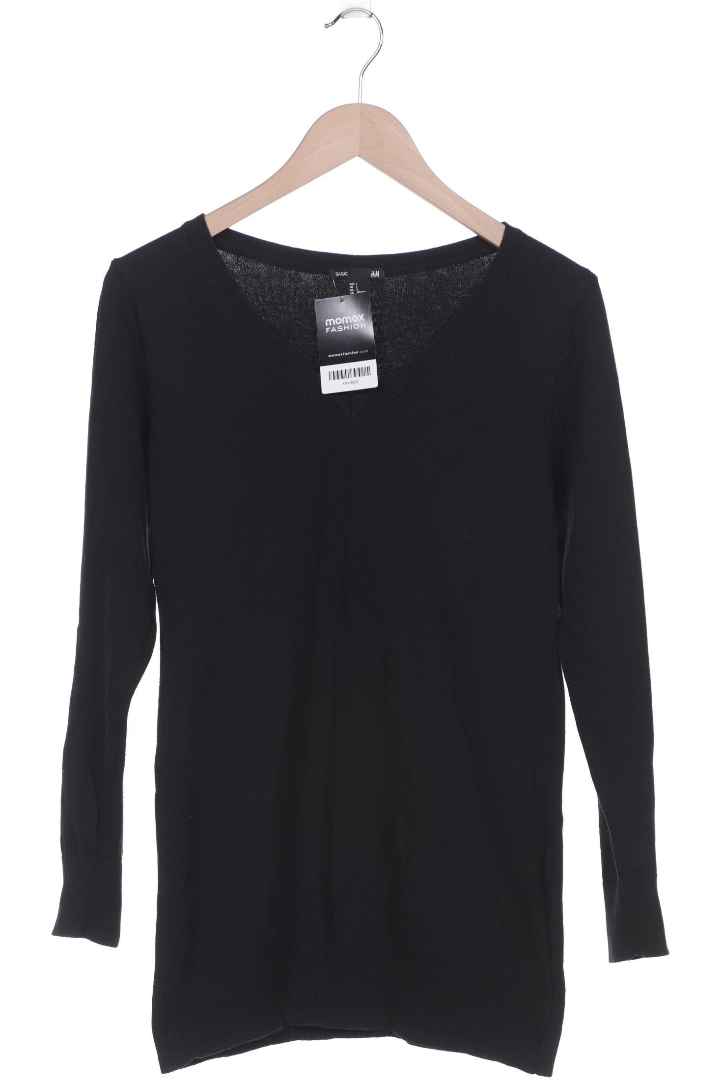 

H&M Damen Pullover, schwarz