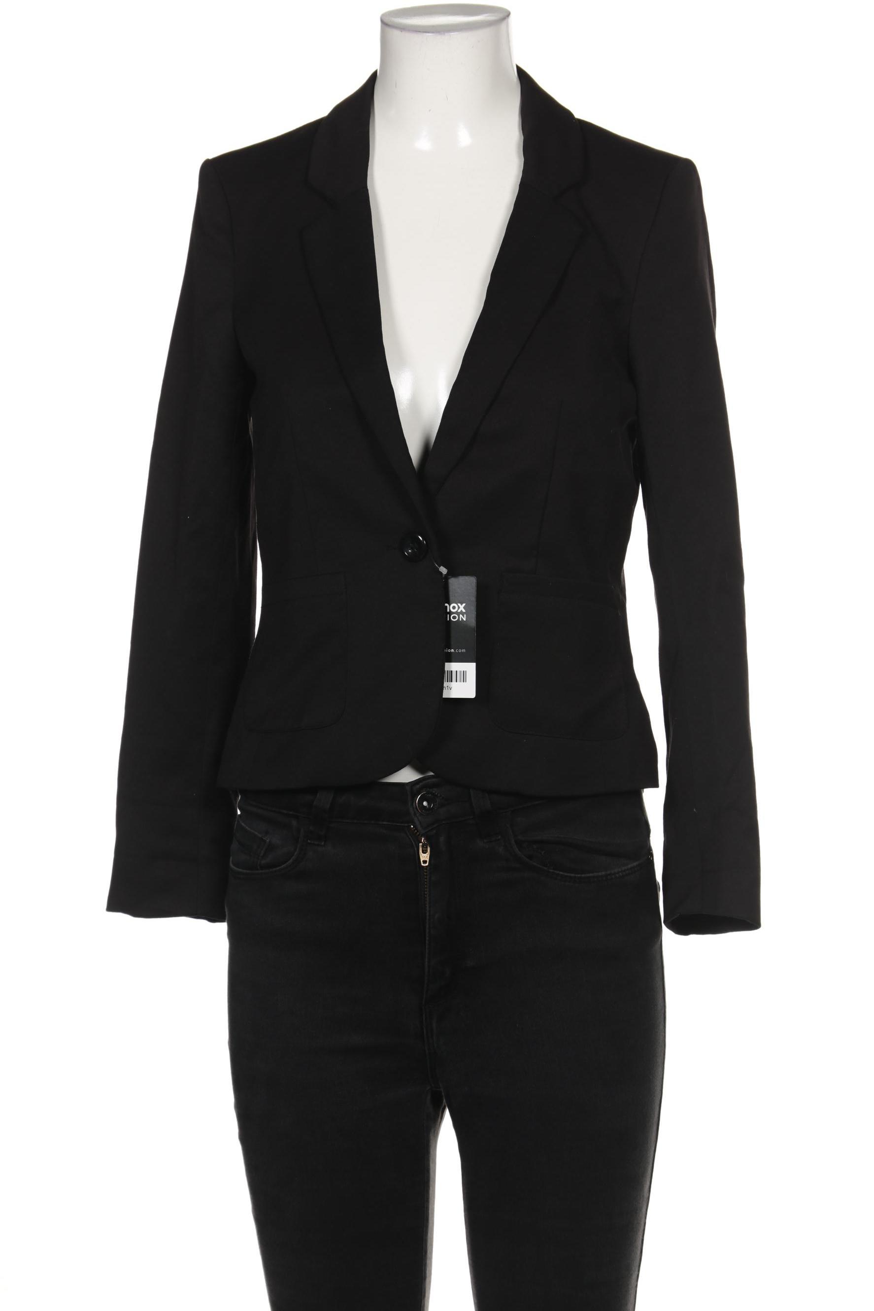 

H&M Damen Blazer, schwarz, Gr. 36