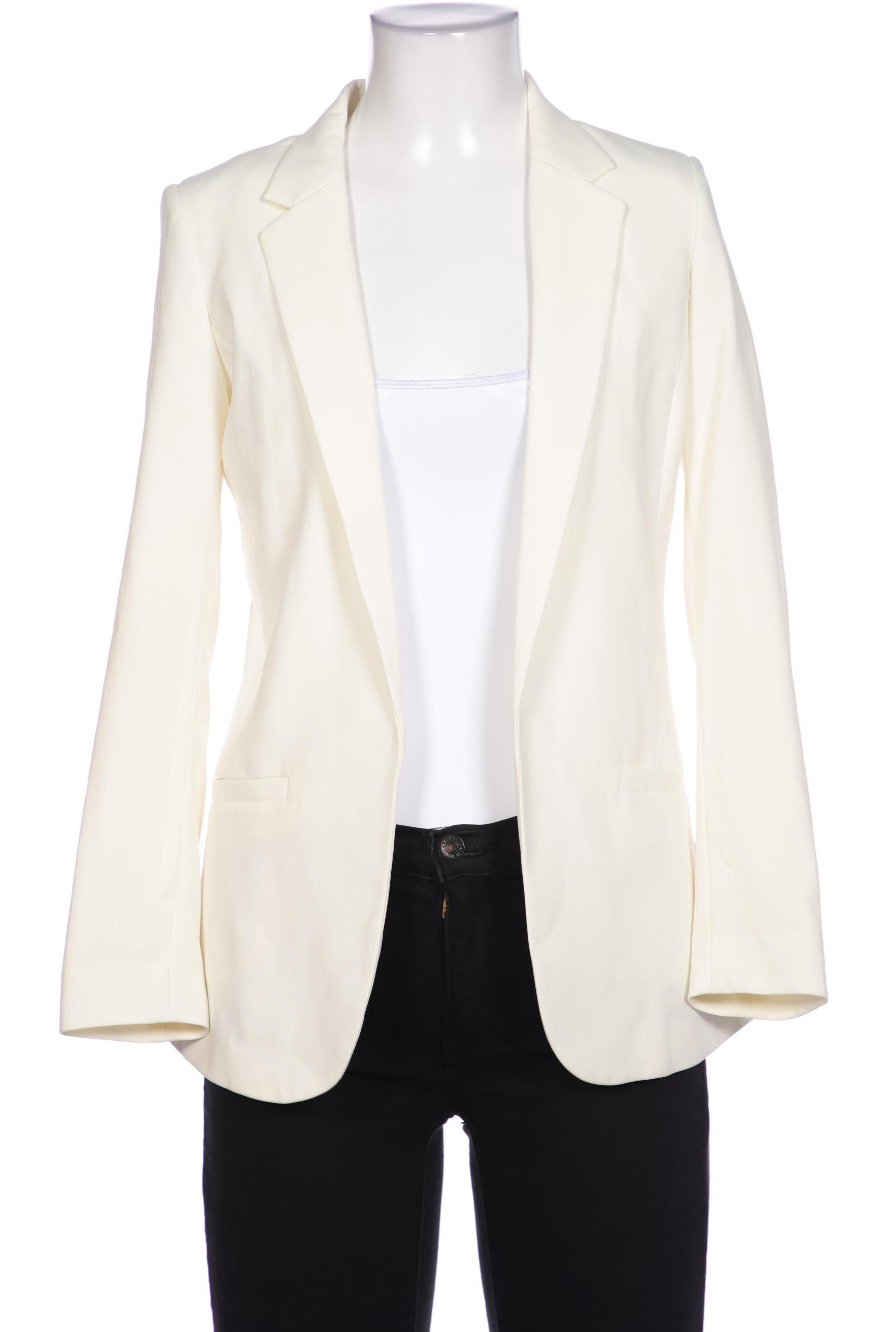 

H&M Damen Blazer, cremeweiß, Gr. 34