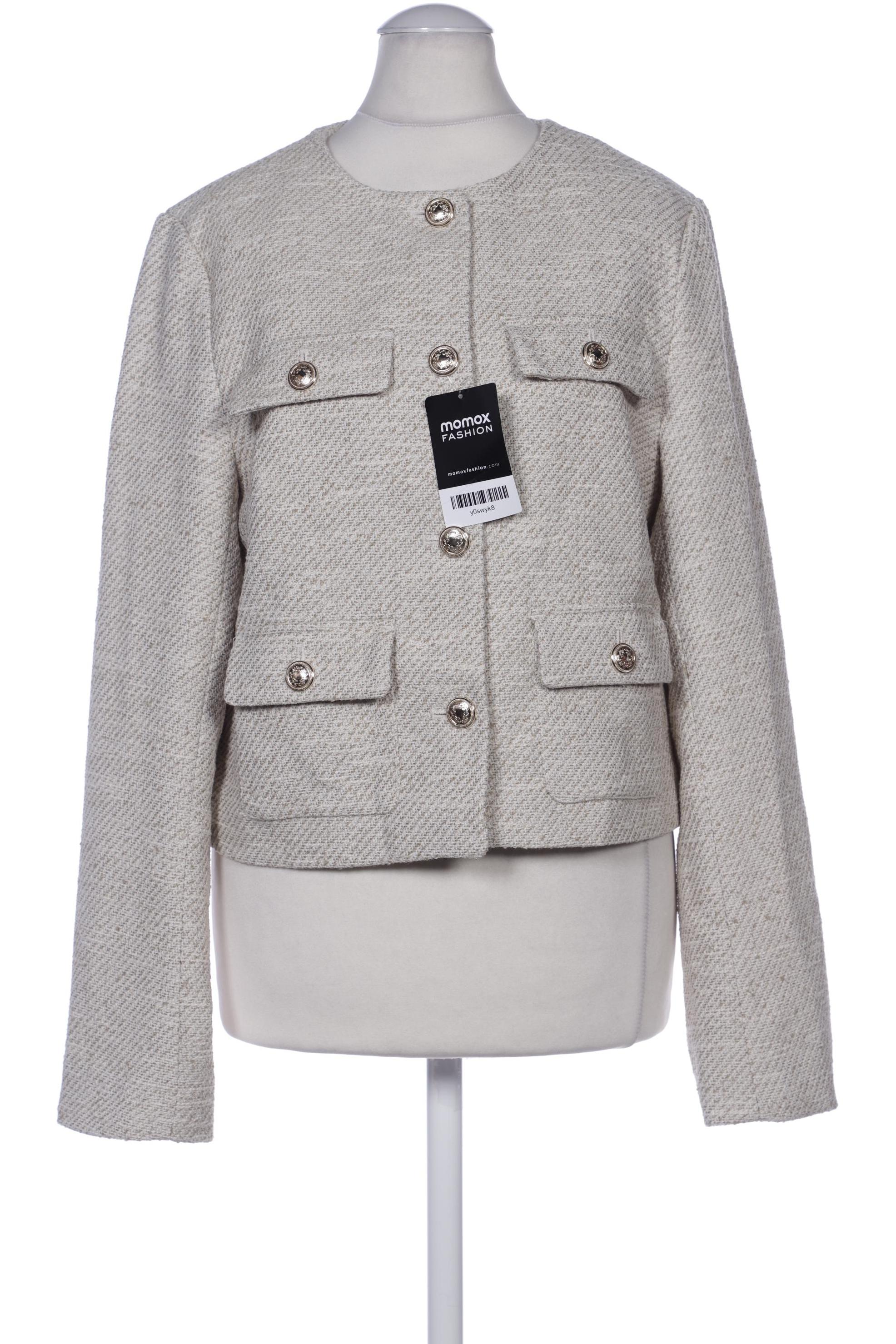 

H&M Damen Blazer, cremeweiß, Gr. 36