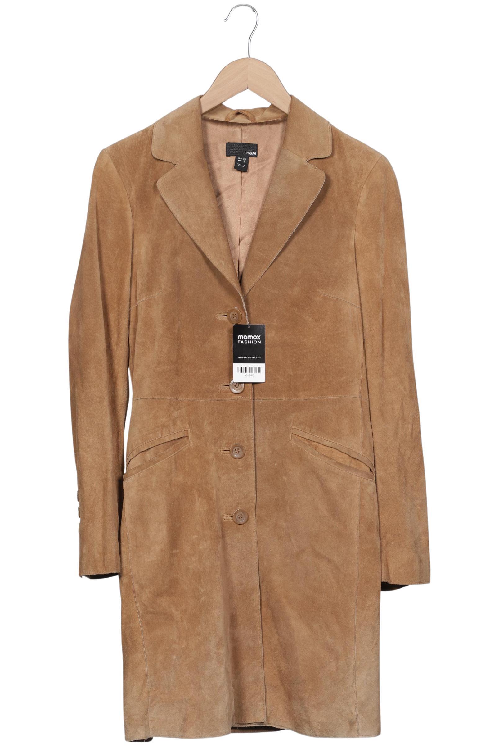 

H&M Damen Mantel, braun, Gr. 36