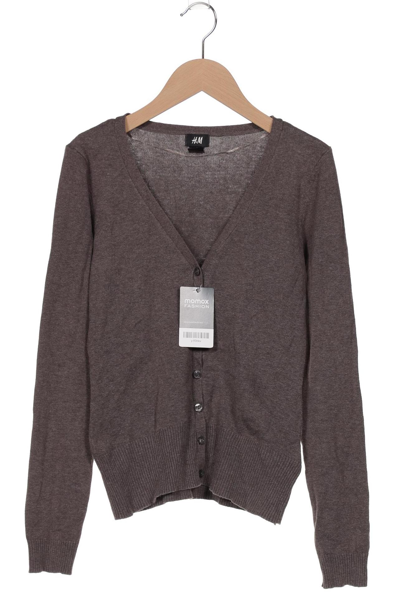 

H&M Damen Strickjacke, braun, Gr. 34