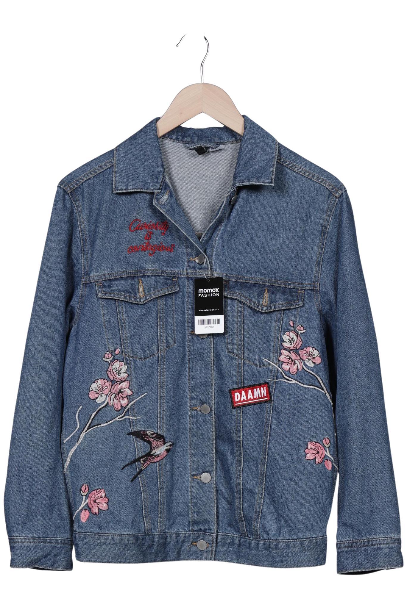 

H&M Damen Jacke, blau, Gr. 38