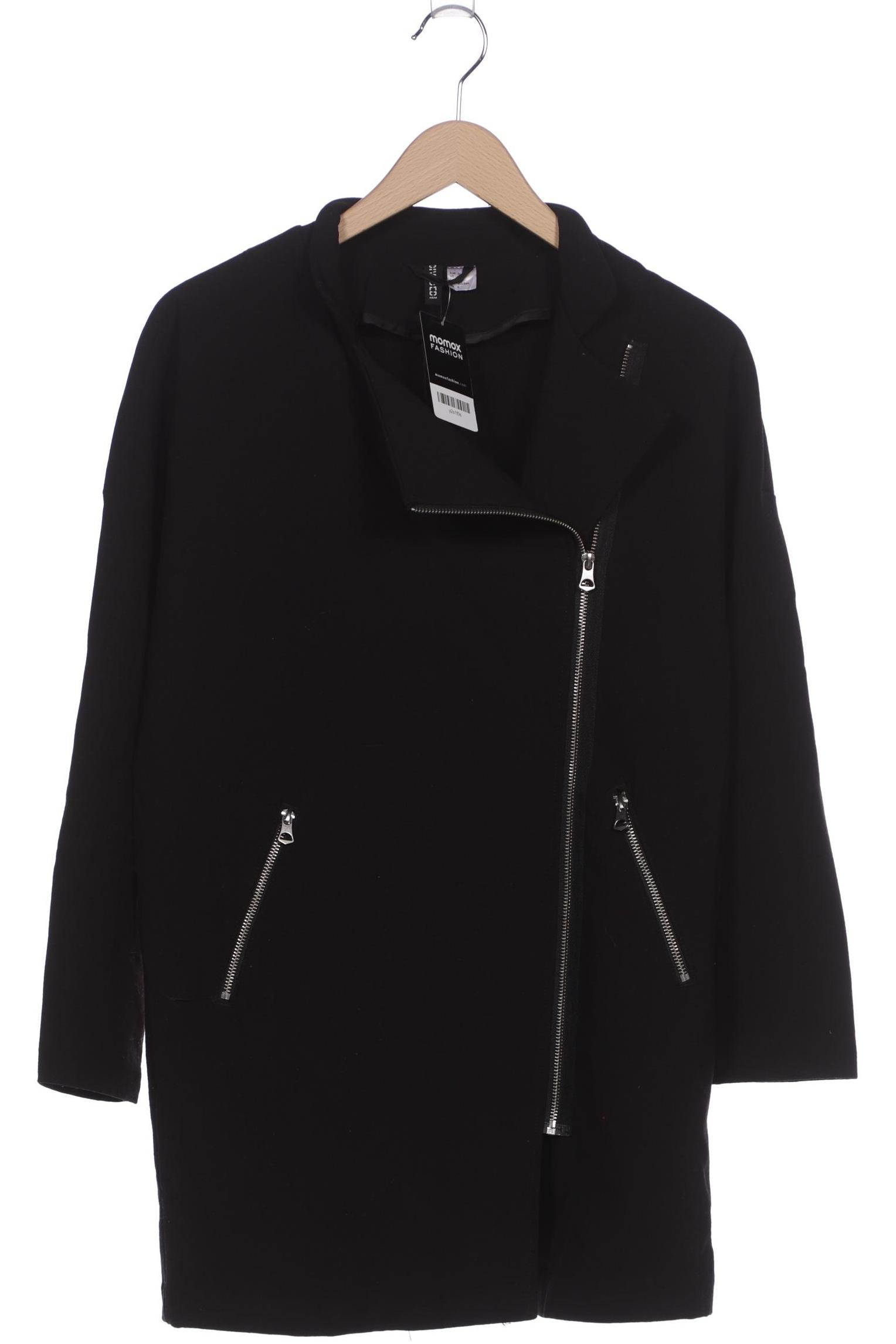 

H&M Damen Mantel, schwarz, Gr. 36