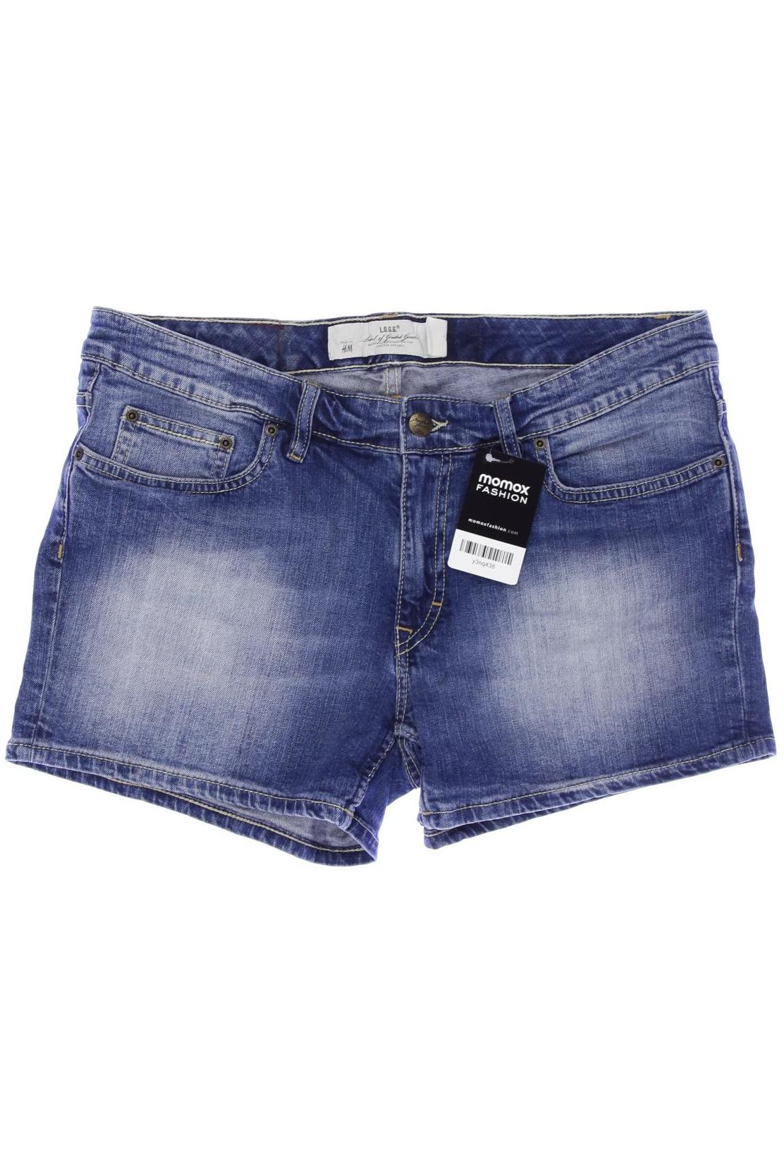 

H&M Damen Shorts, blau, Gr. 42